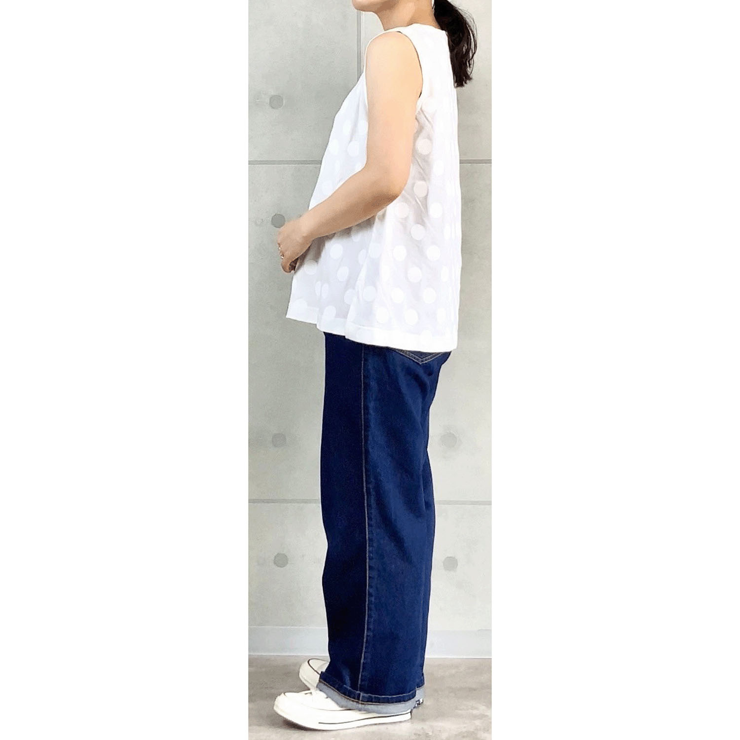 AUG Aラインノースリーブ - 画像5