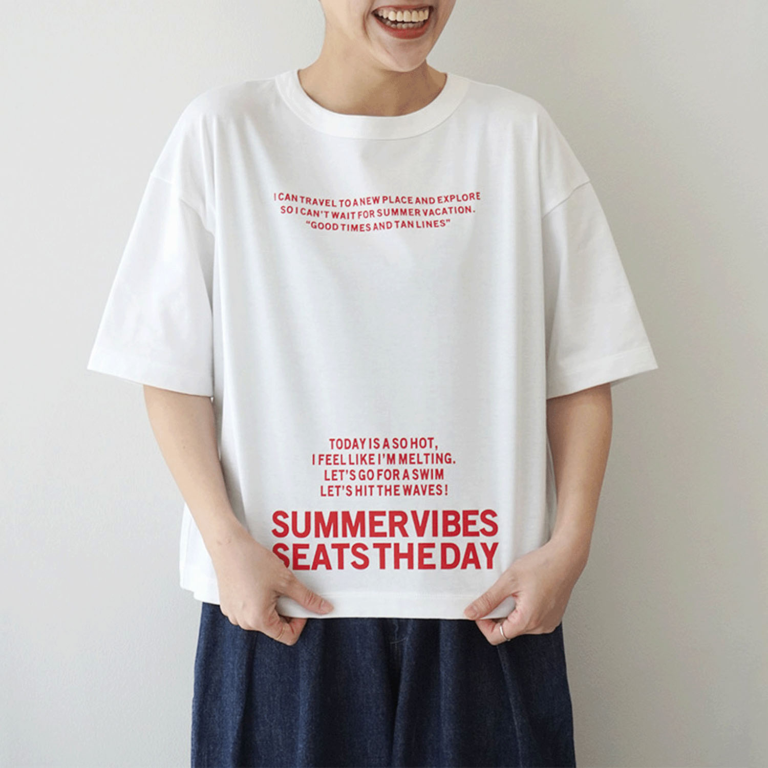 【Insta Live】mao made SUMMER DAYS TEE - 画像4
