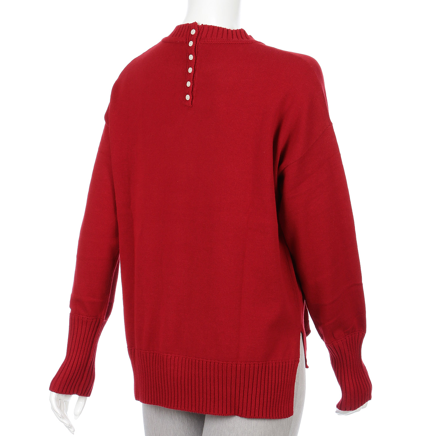 mao made 異ゲージリブクルーネックプルオーバー - 画像6