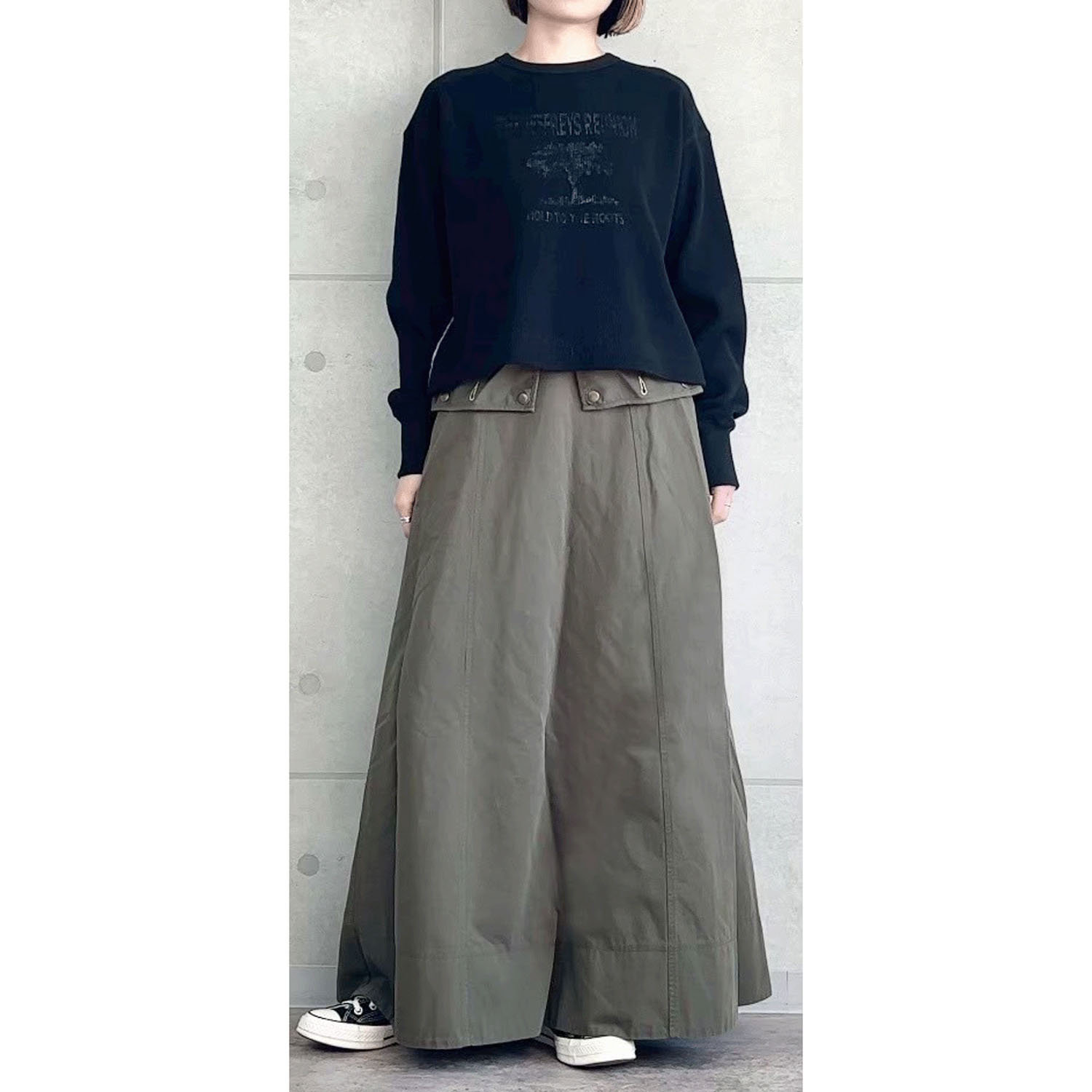 【Insta Live】alee ワッフルプリントT - 画像3