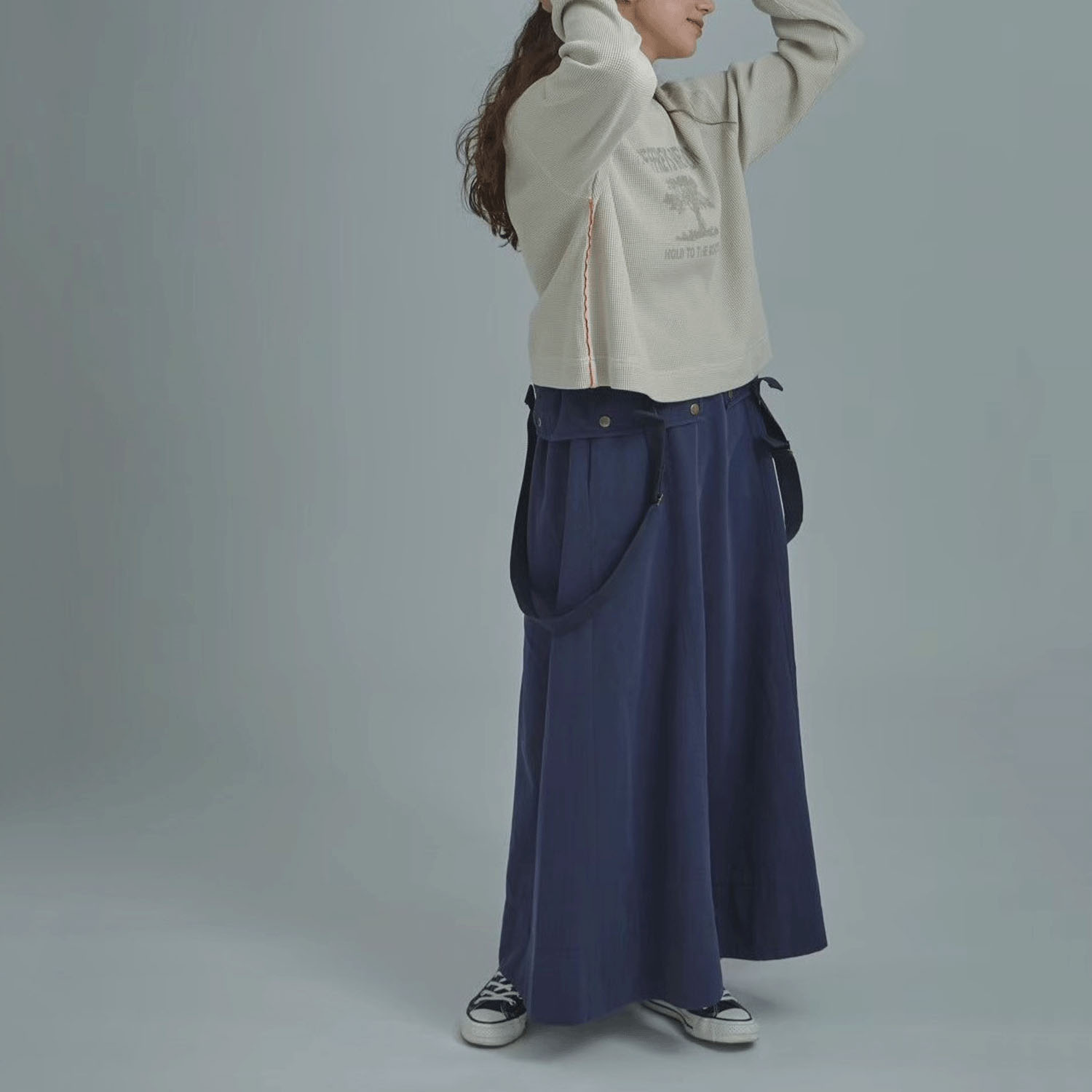 【Insta Live】alee ワッフルプリントT - 画像5