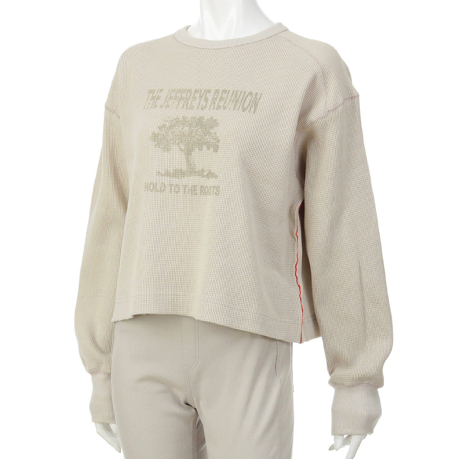 【Insta Live】alee ワッフルプリントT - 画像6