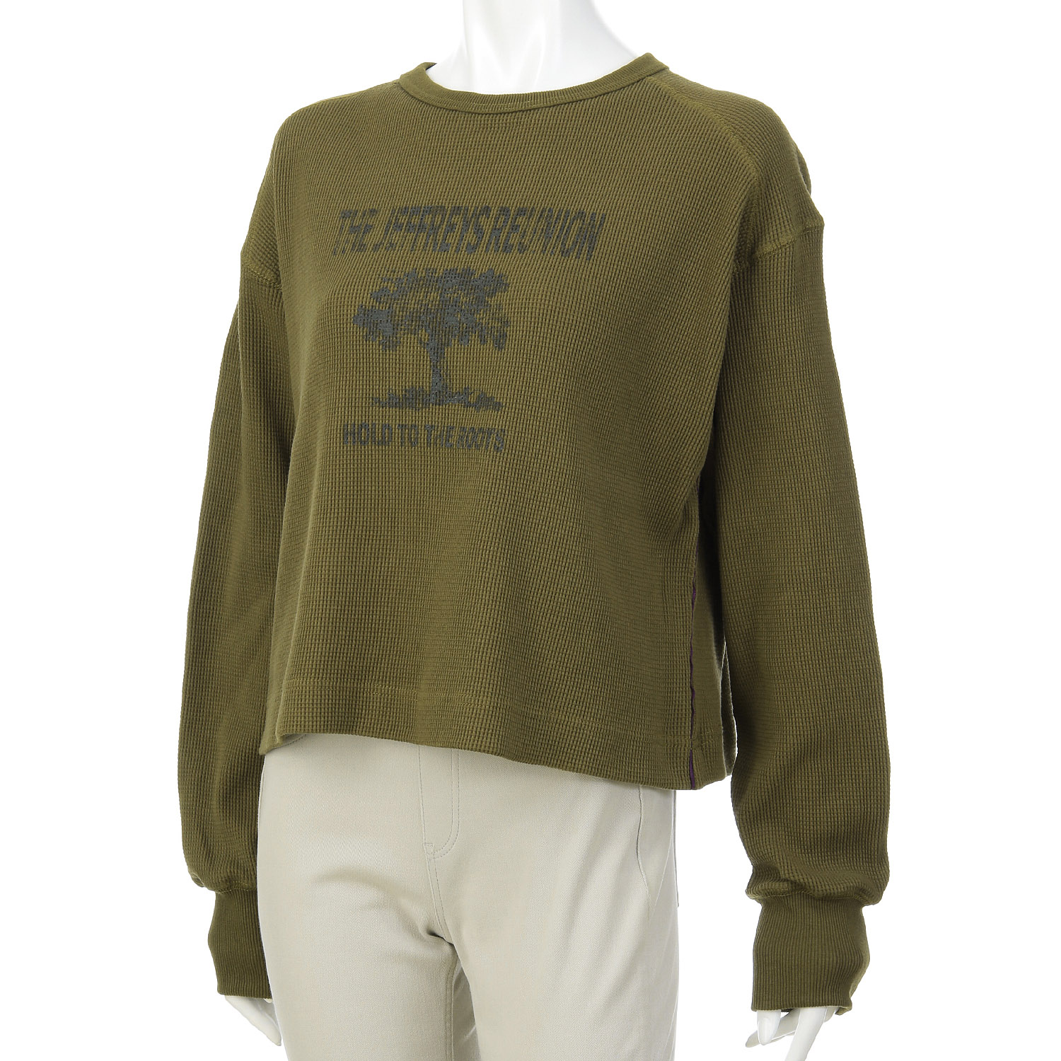 【Insta Live】alee ワッフルプリントT - 画像10