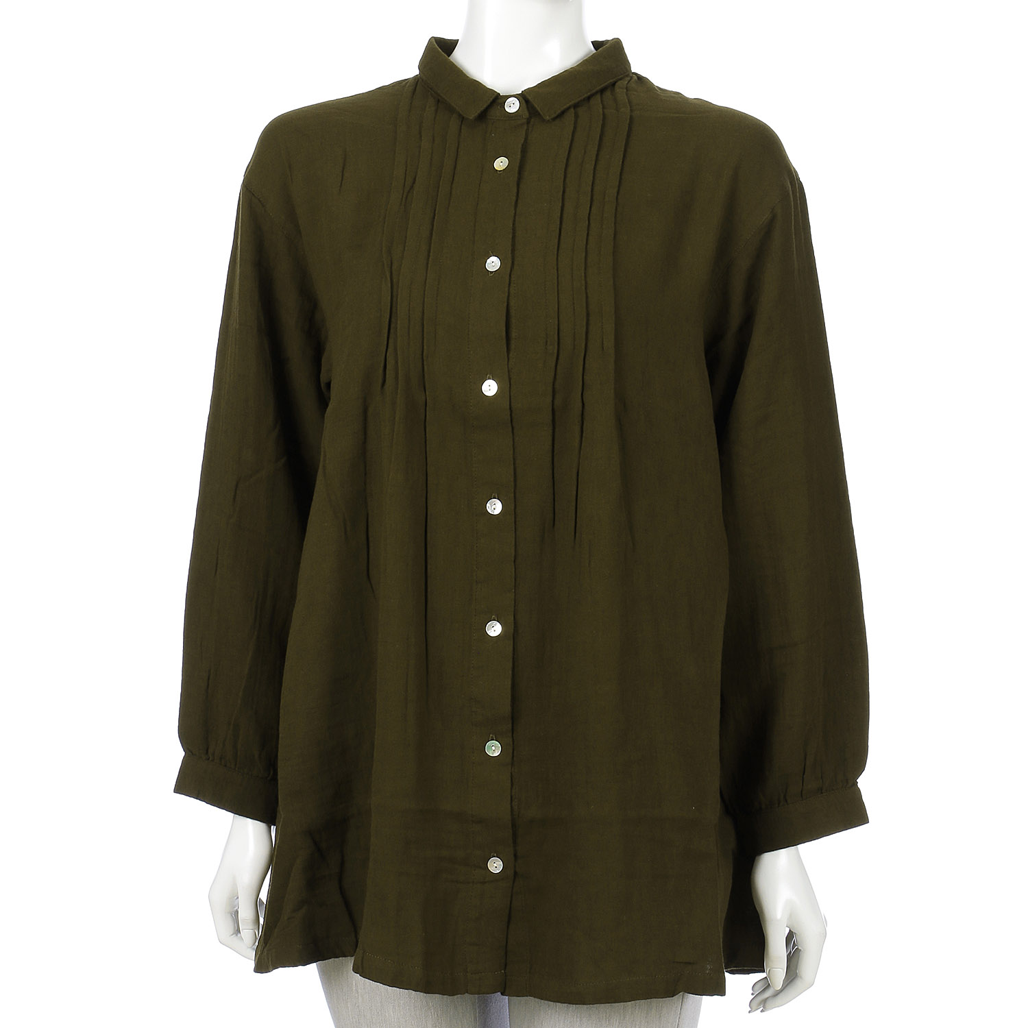 le ciel コットンガーゼチュニック - 画像5