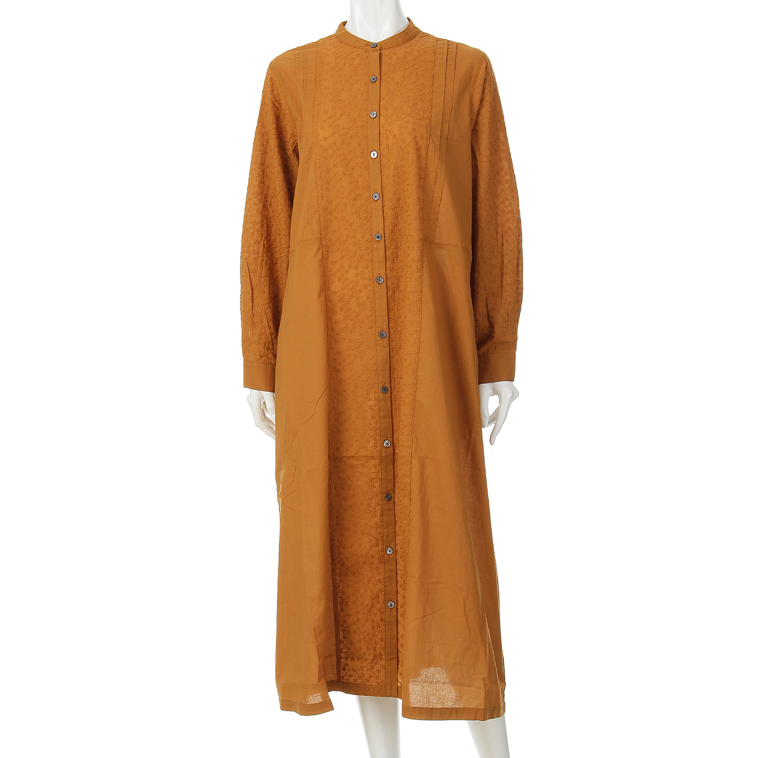 le ciel de demain エンブロイダリーコットンワンピース