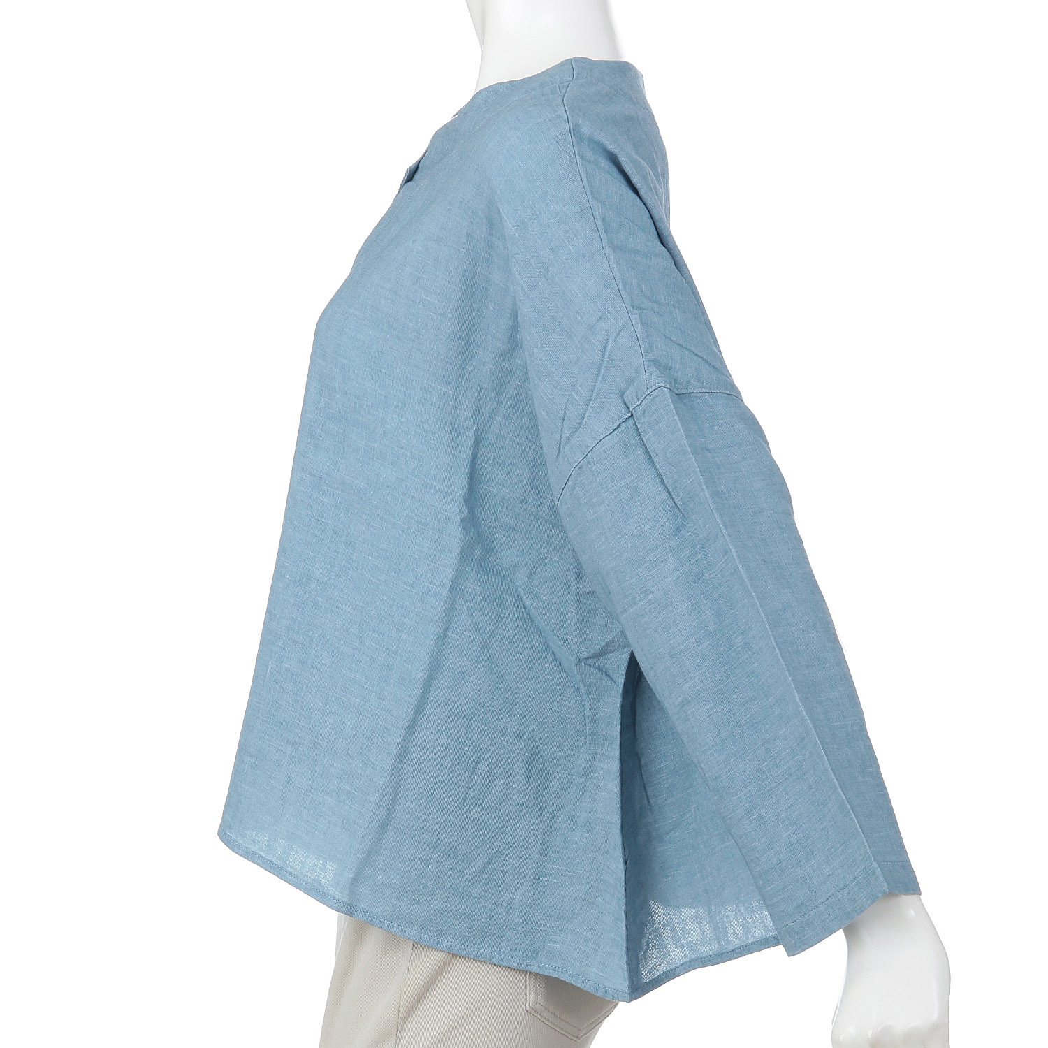 Le ciel a tempsdoux ガーゼシャンブレーブラウス - 画像12