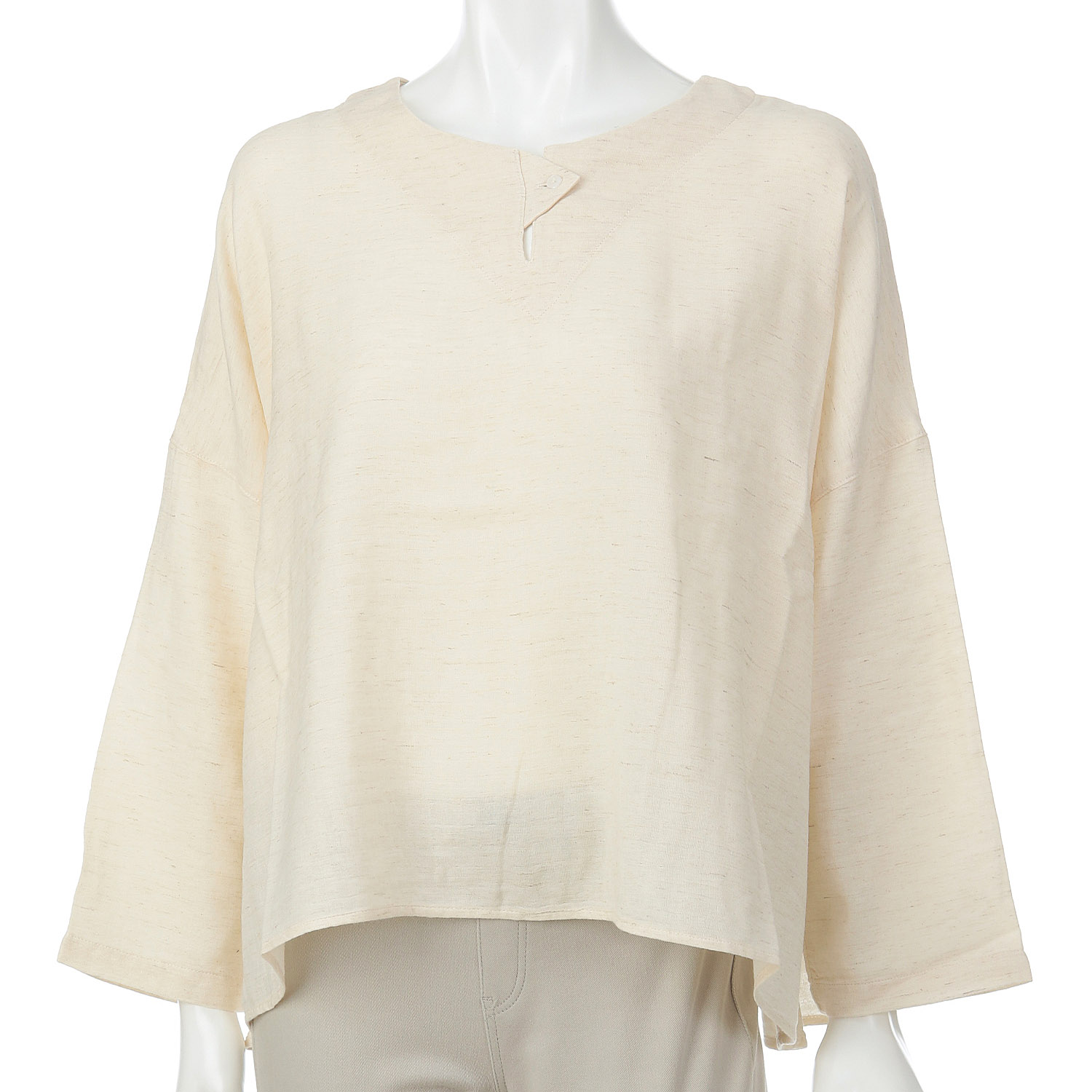 Le ciel a tempsdoux ガーゼシャンブレーブラウス - 画像5