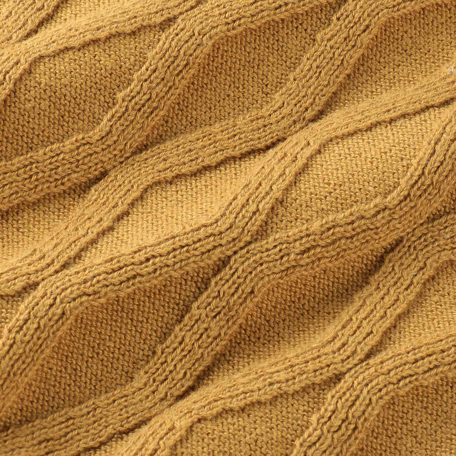 teMite 綿ニット模様編みベスト - 画像18