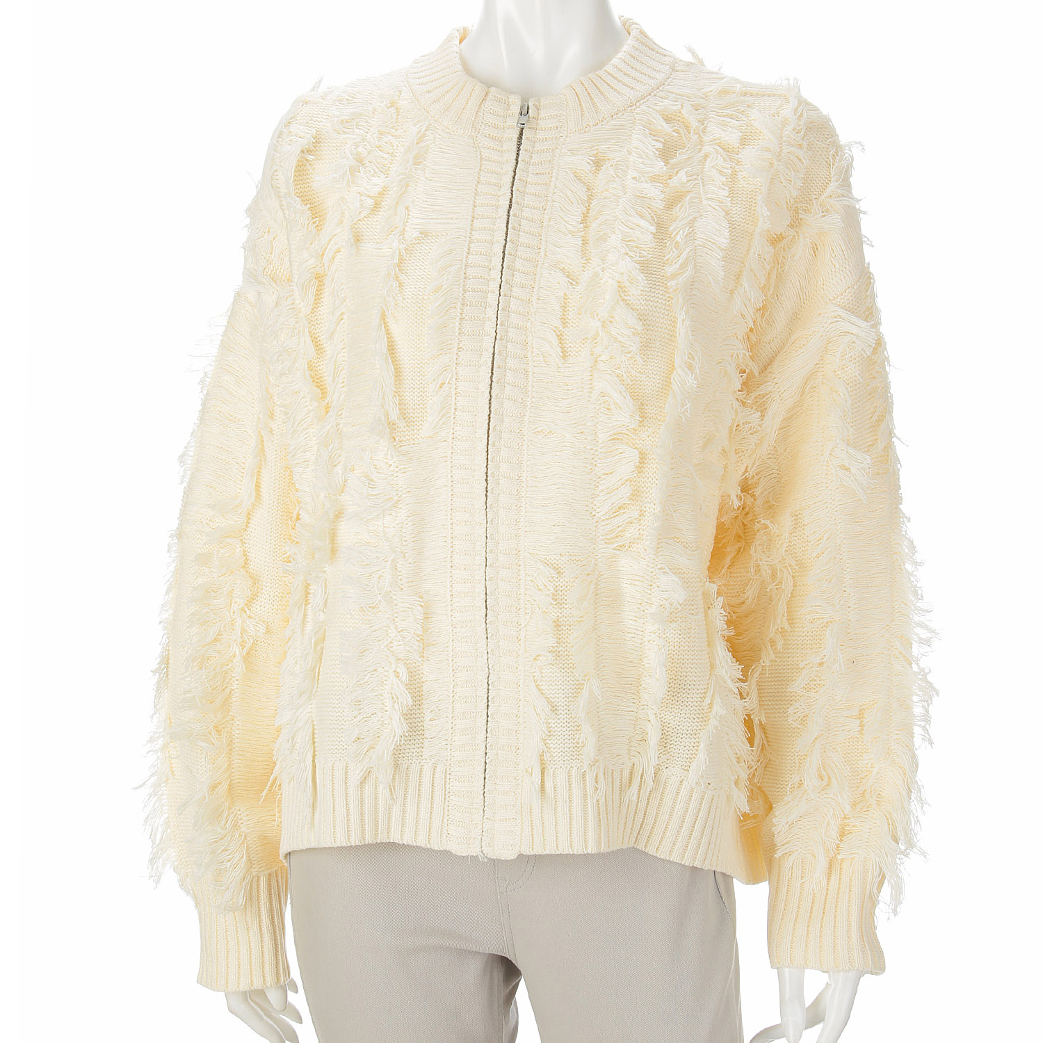 teMite フリンジニットカーディガン - 画像7