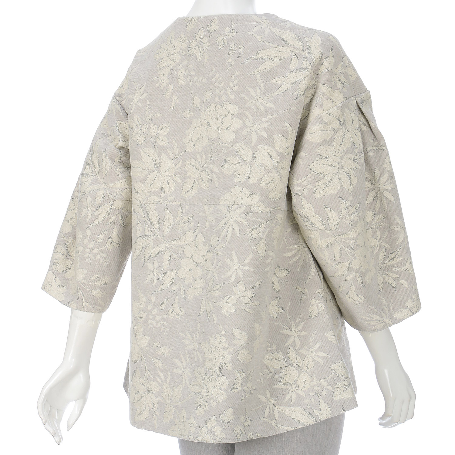 【Insta Live】le ciel a tempsdoux シェニールジャカードジャケット - 画像8