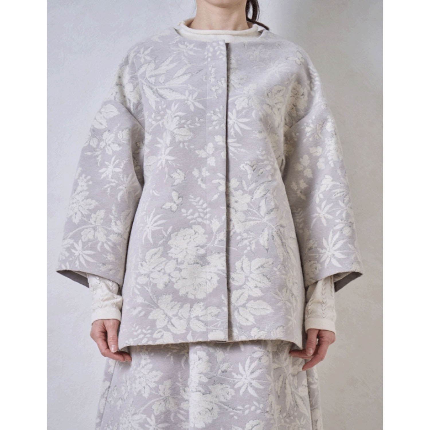 【Insta Live】le ciel a tempsdoux シェニールジャカードジャケット