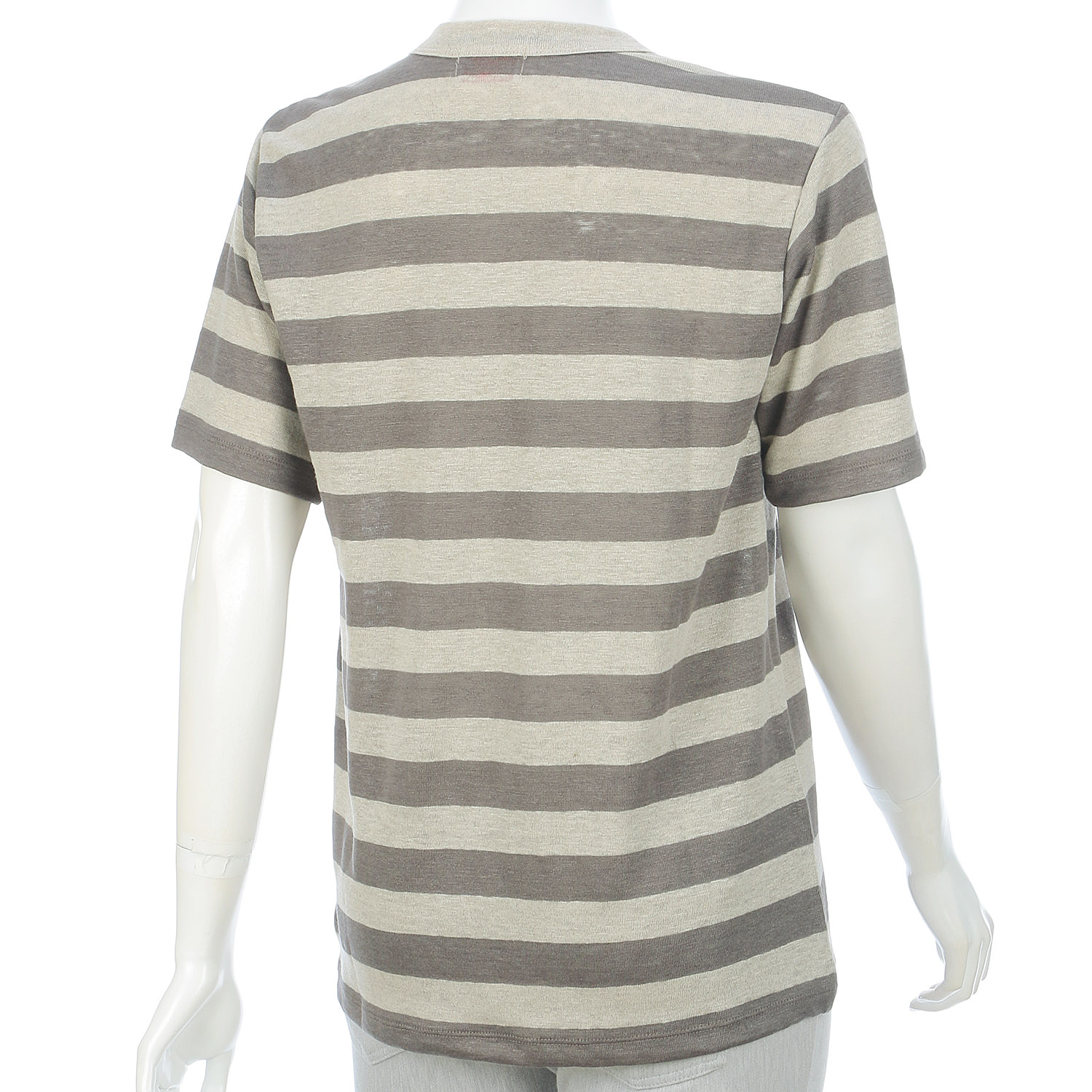 【Insta Live】mao made ハーフスリーブ スタンダードしましまTEE - 画像3