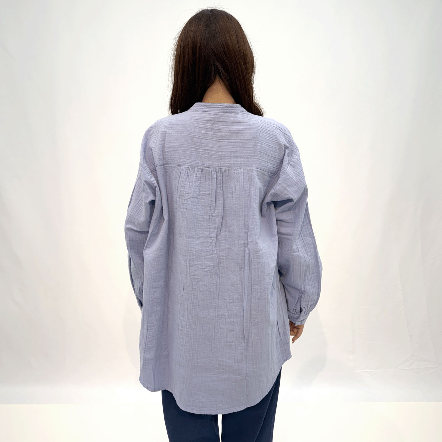 【Insta Live】Fanaka ダブルガーゼシャツブラウス - 画像17