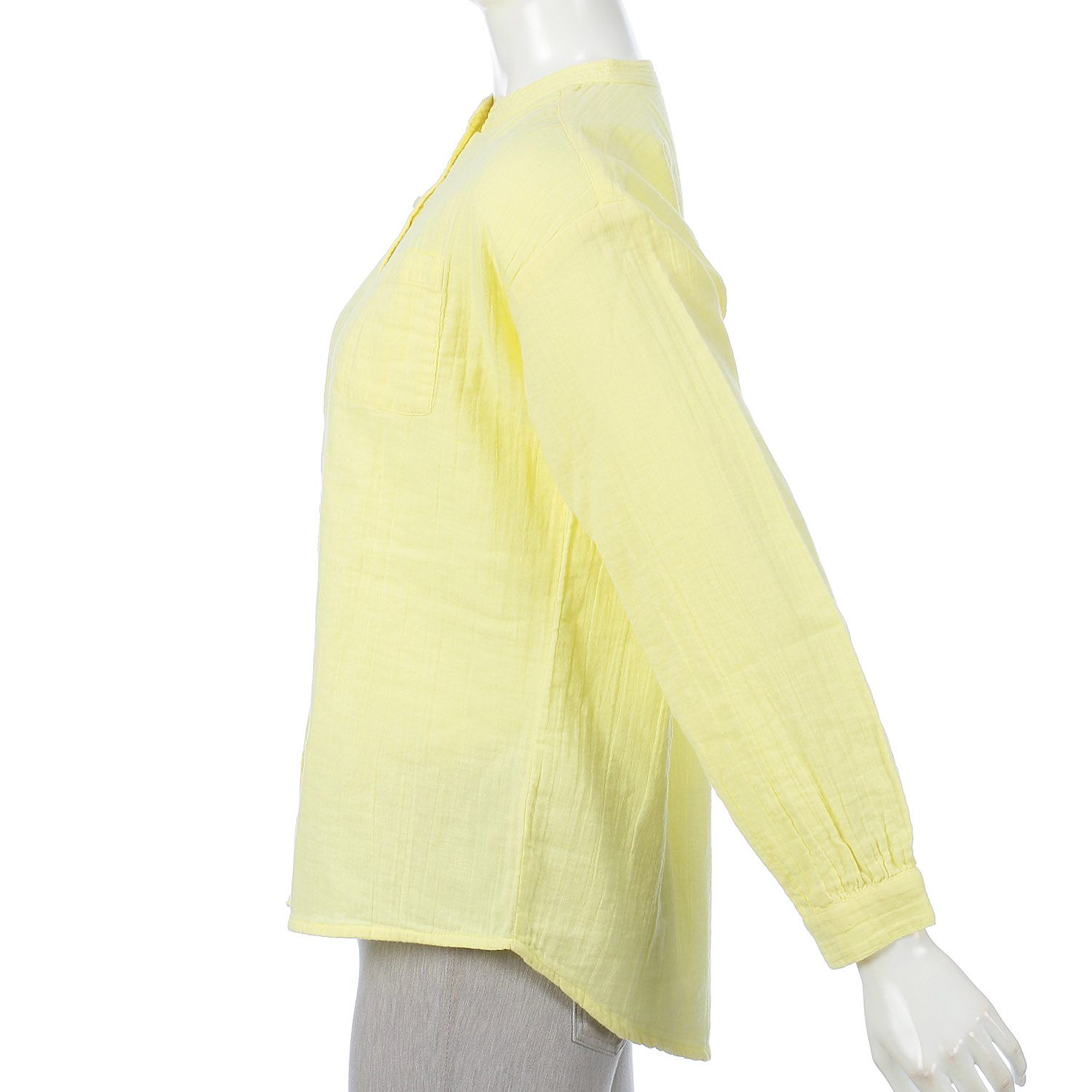 【Insta Live】Fanaka ダブルガーゼシャツブラウス - 画像7