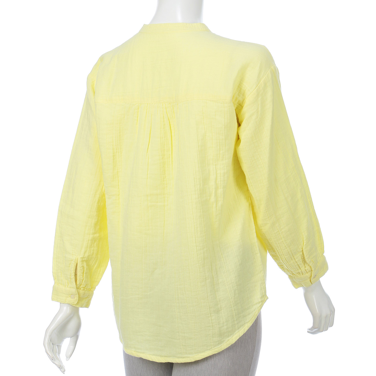 【Insta Live】Fanaka ダブルガーゼシャツブラウス - 画像8