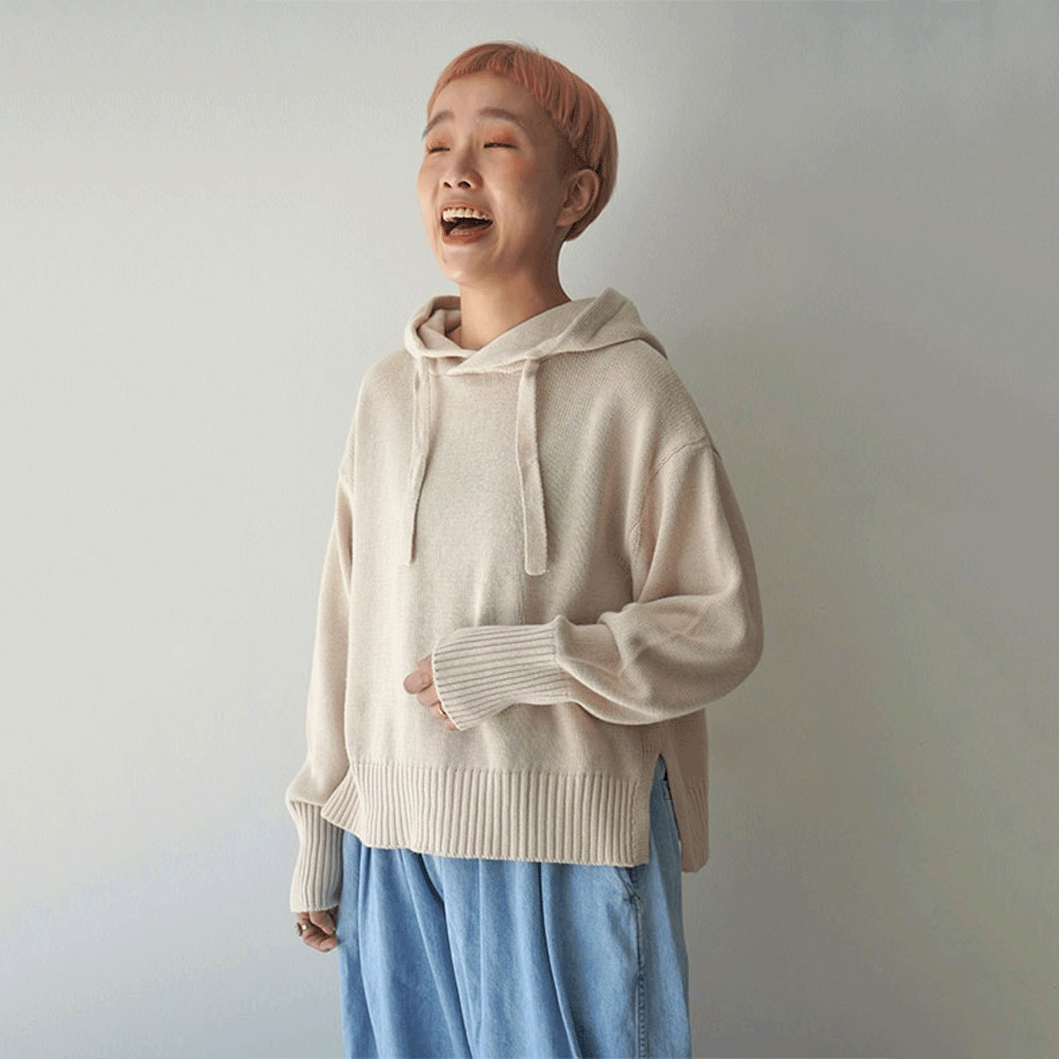 【Insta Live】mao made フード付きプルオーバー - 画像7