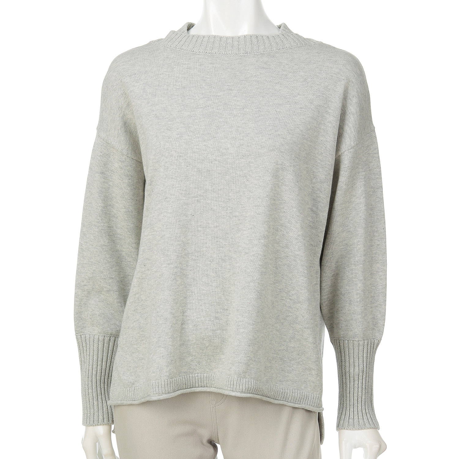 【Insta Live】mao made 異ゲージリブプルオーバー - 画像2