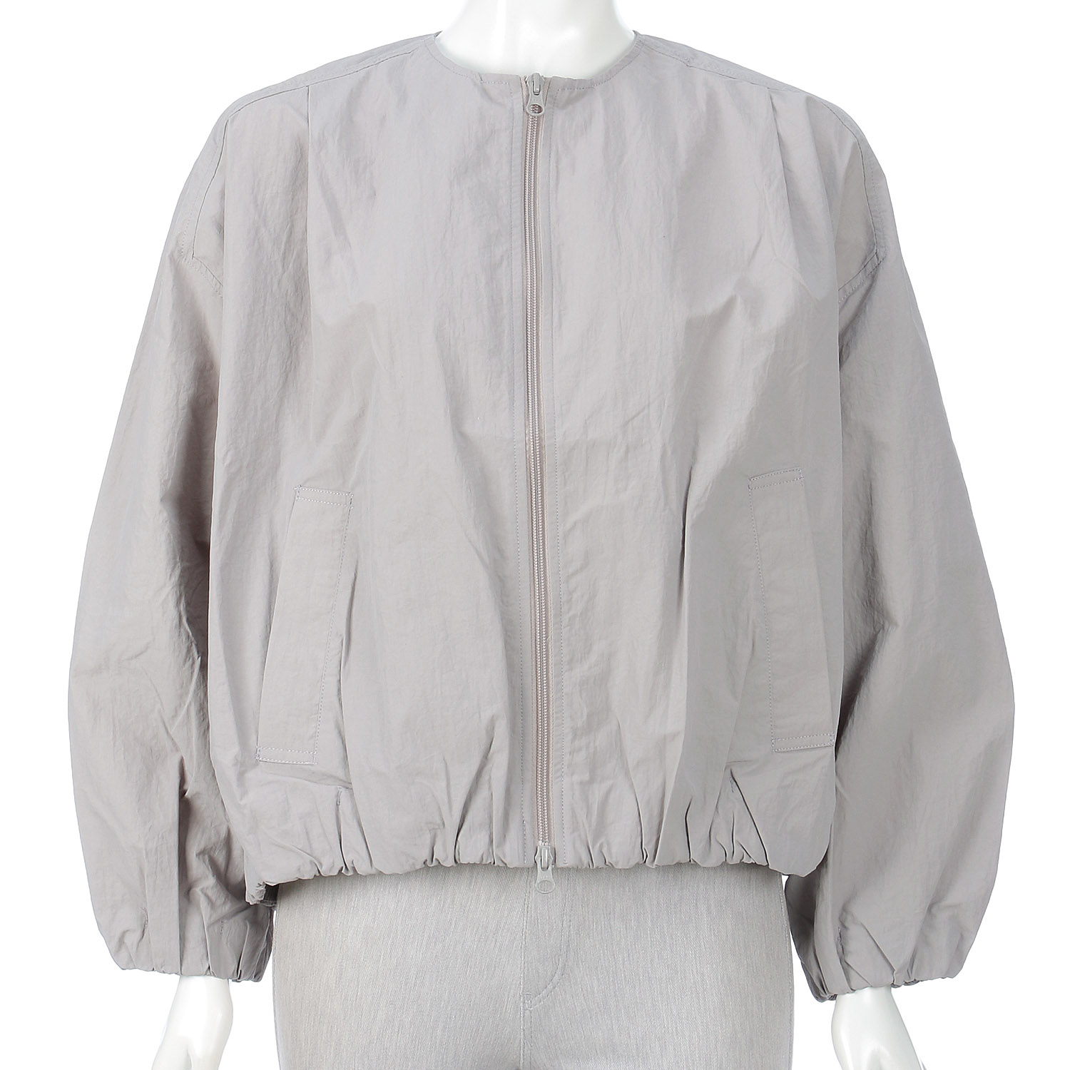 mao made バルーンシルエットZIP UPジャケット - 画像3