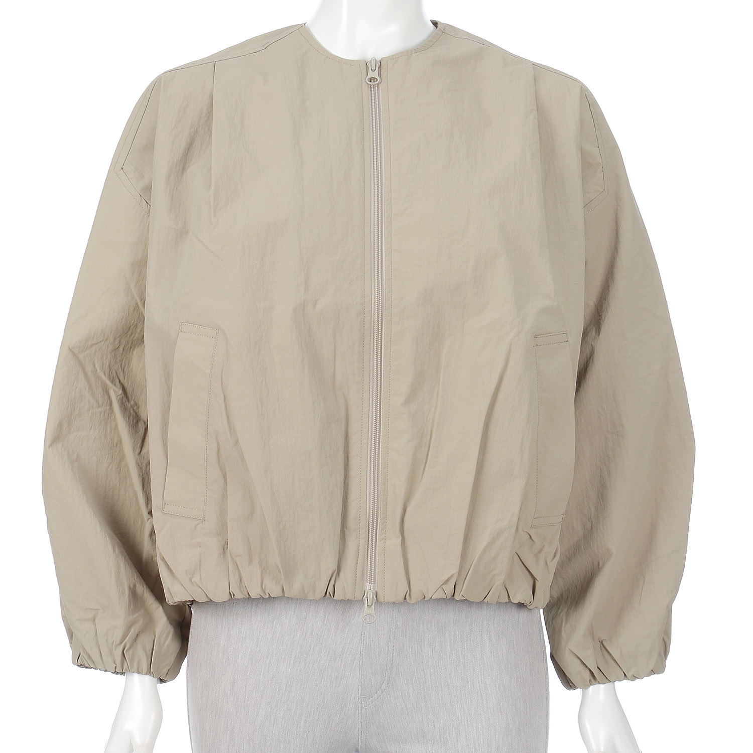 mao made バルーンシルエットZIP UPジャケット - 画像8