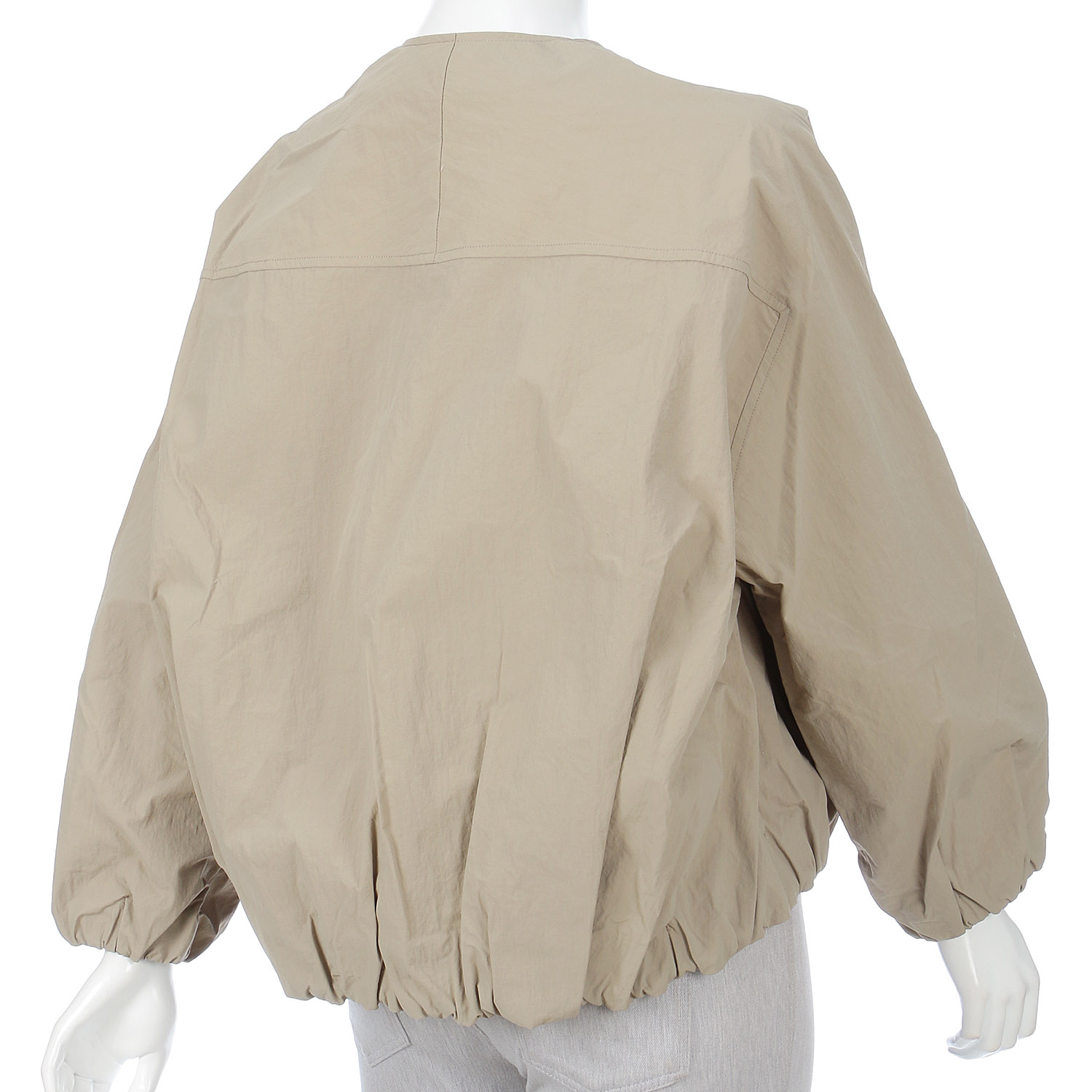 【Insta Live】mao made バルーンシルエットZIP UPジャケット - 画像10