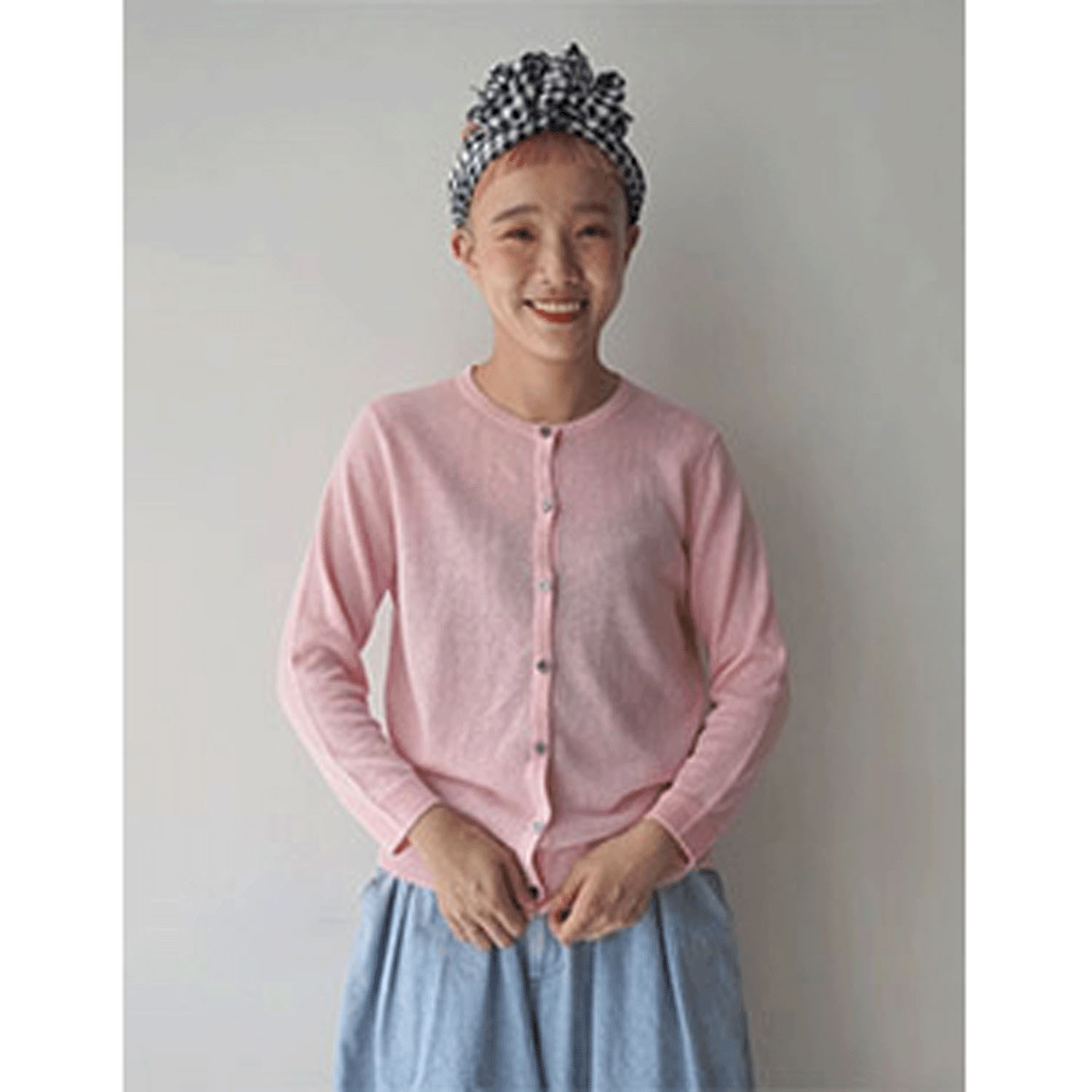 【Insta Live】mao made クルーネックカーディガン