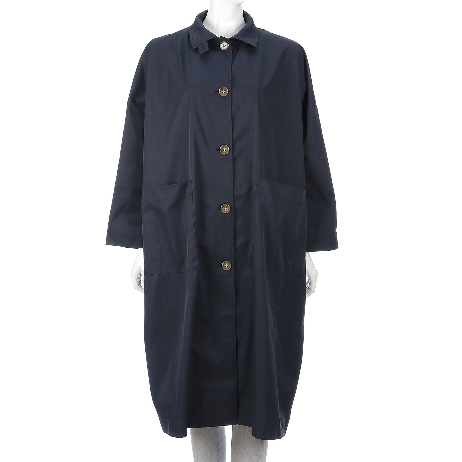 mao made ステンカラーコート - 画像5