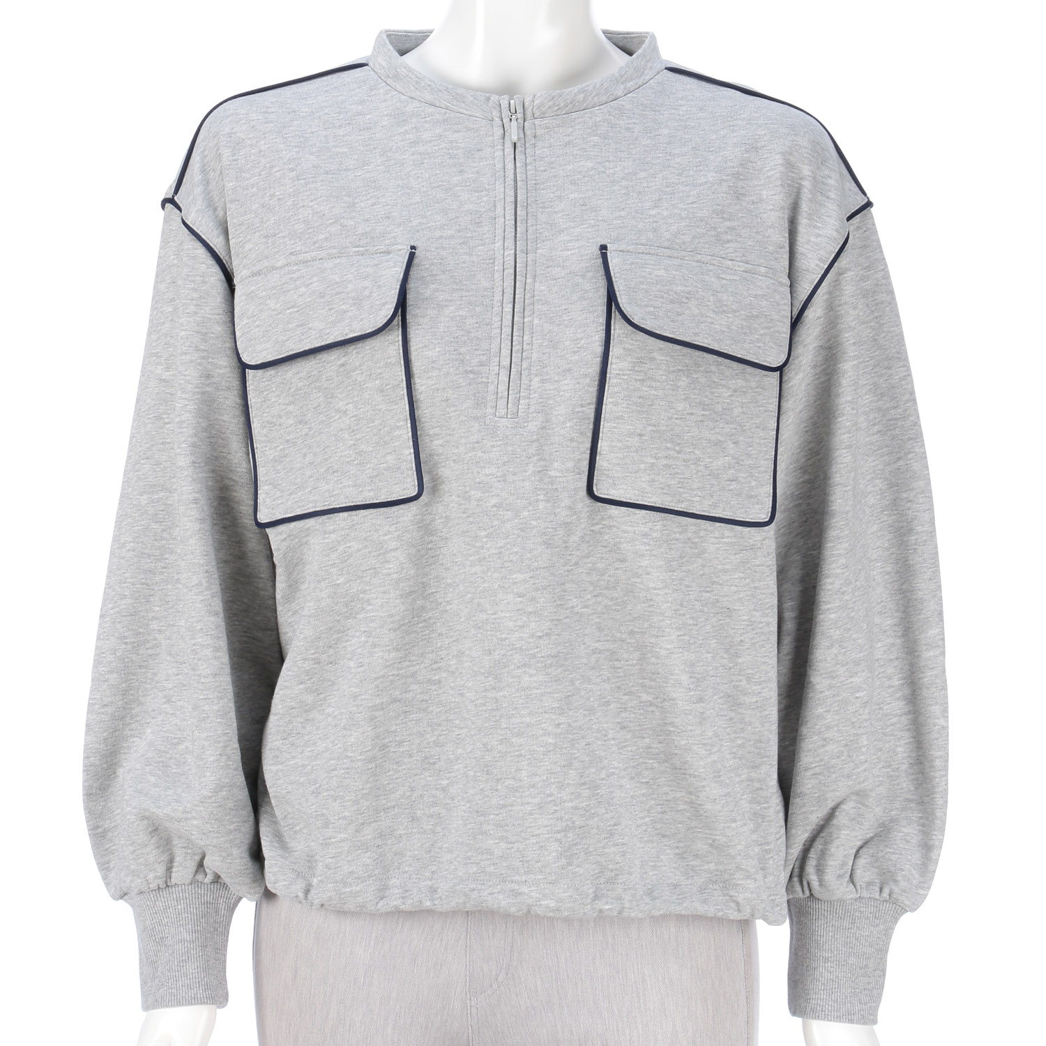 Dona Marie 胸ポケットジッププルオーバー - 画像3