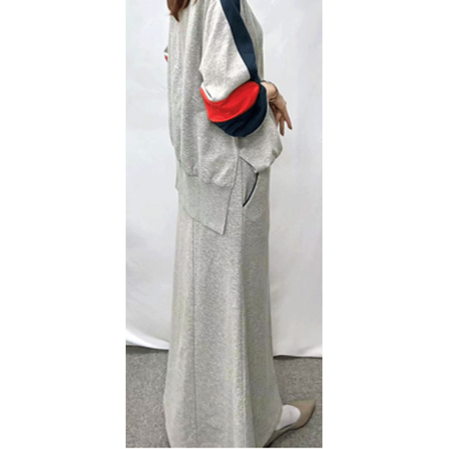 Dona Marie マーメイドスウェットスカート - 画像3