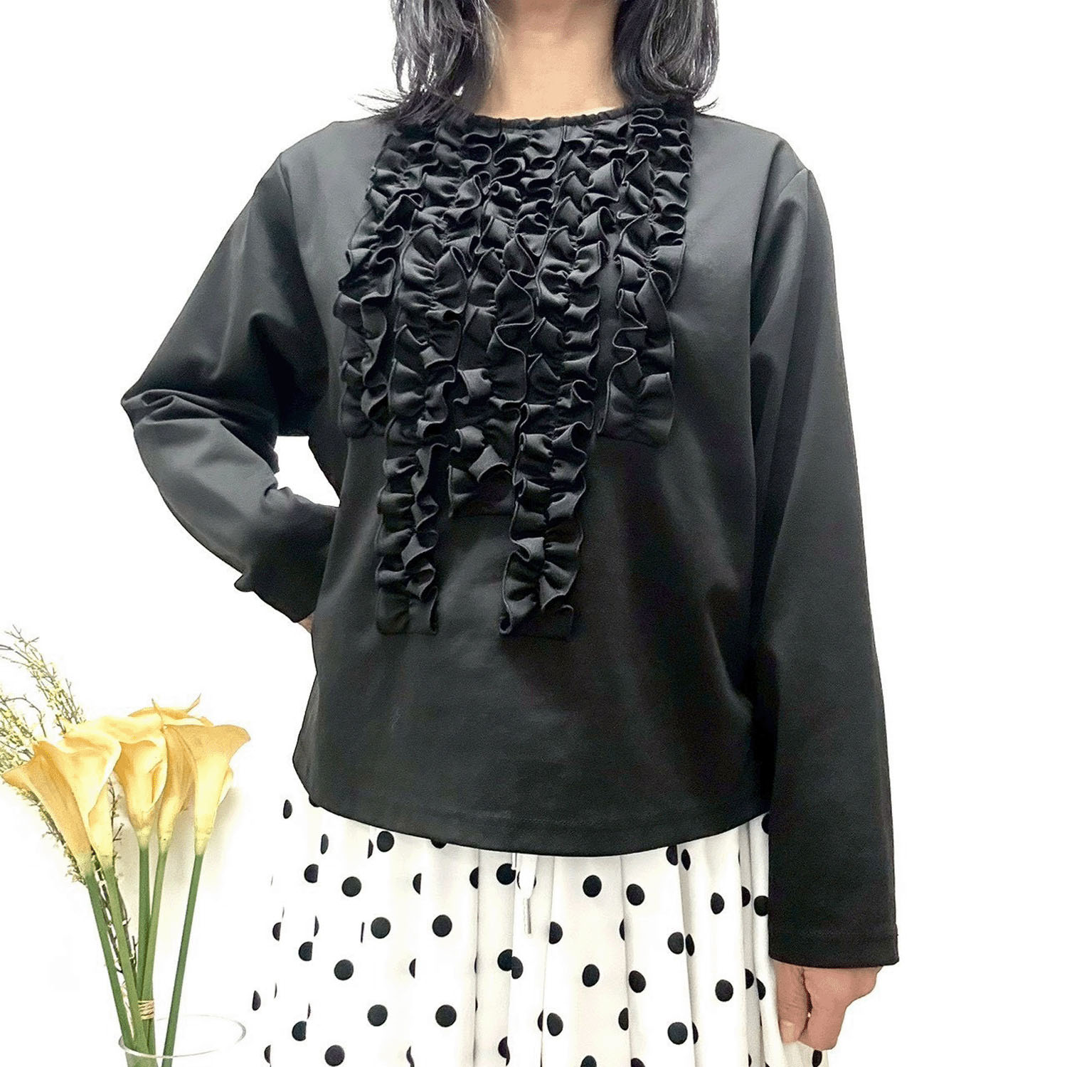 MONiLE フリルカットソー - 画像3