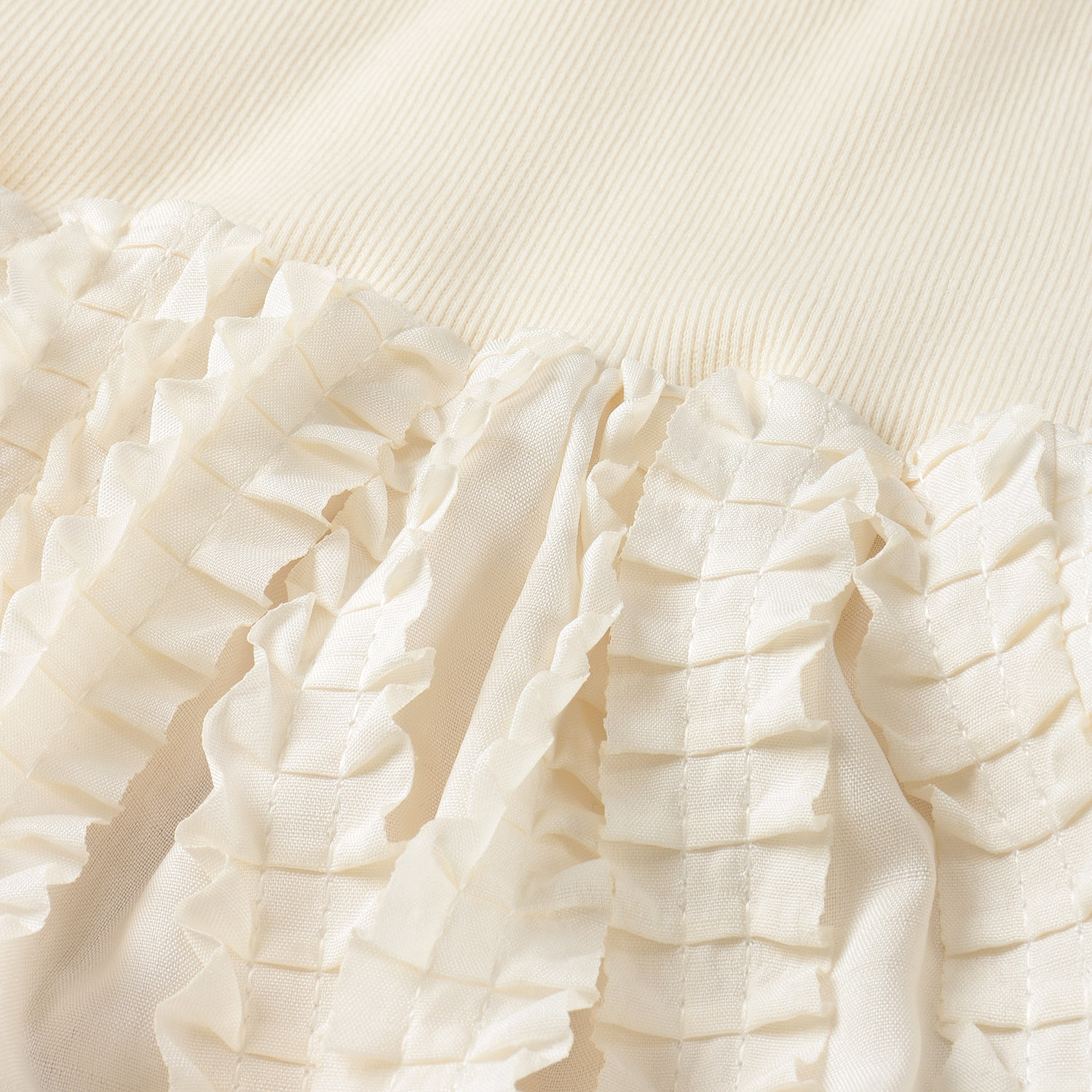 MONiLE フリルストライプフレアースカート - 画像11