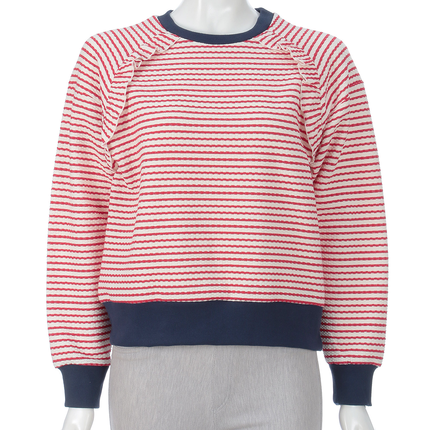 MONiLE ワッフルボーダーカットソー - 画像8