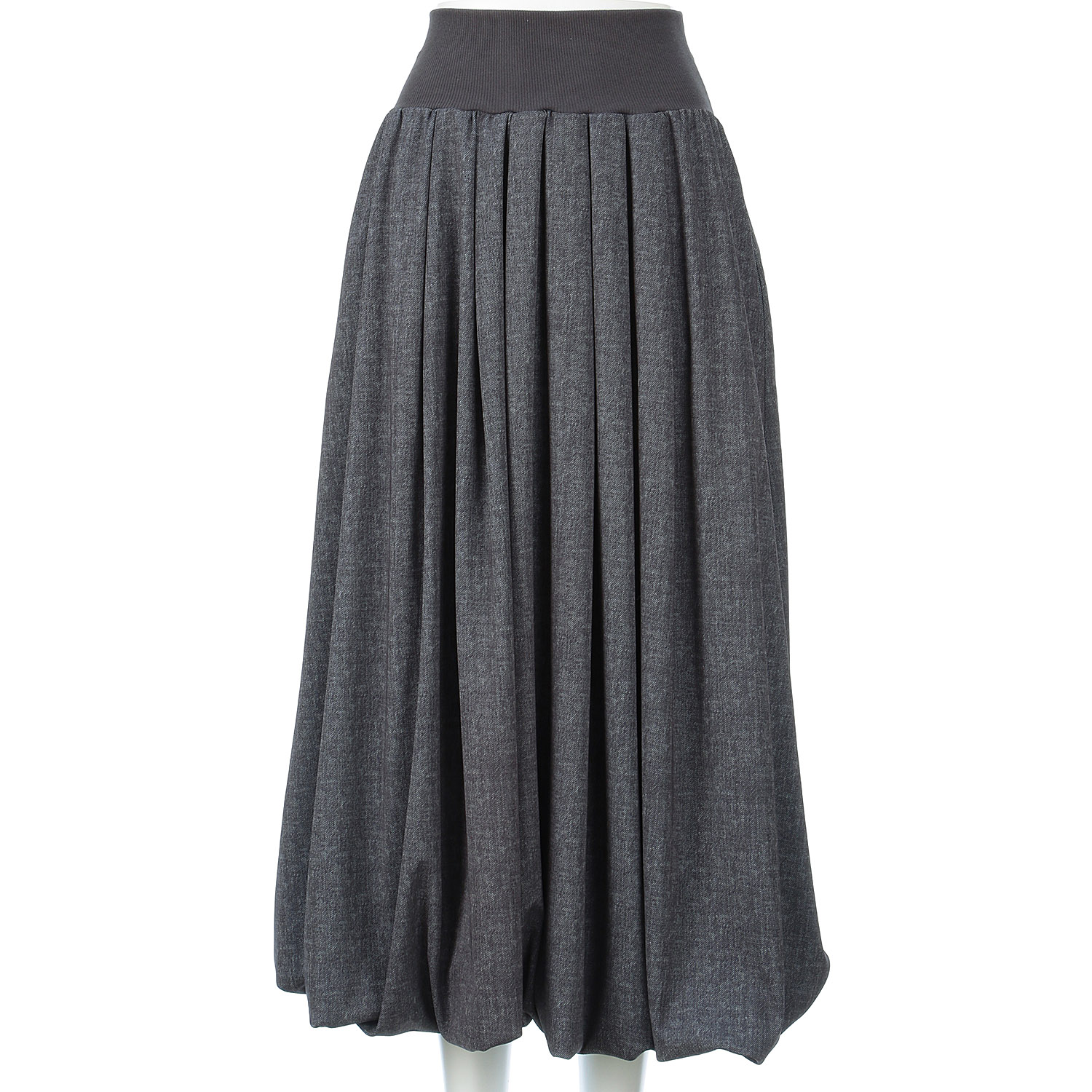 MONiLE デニムデジタルプリントバルーンスカート - 画像8