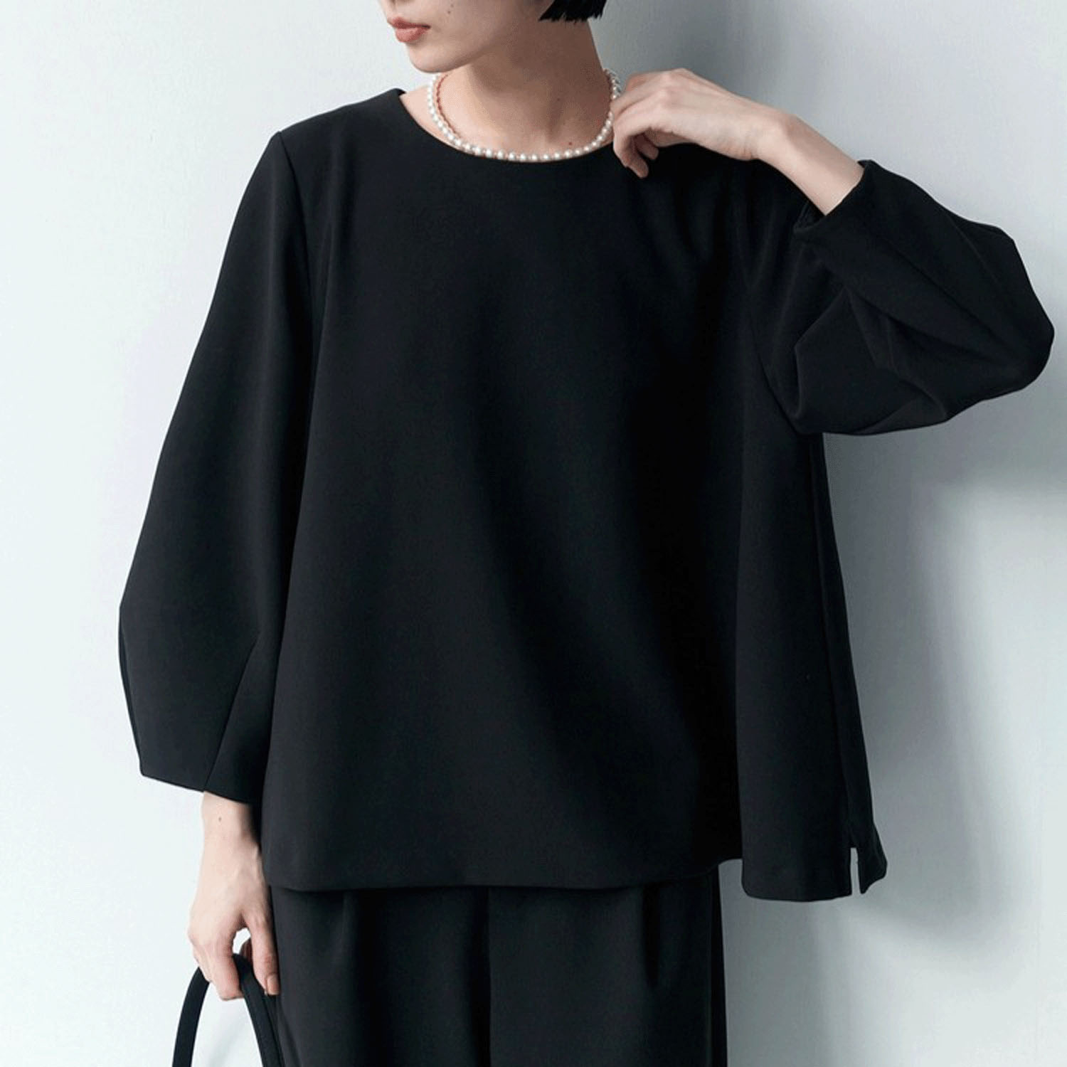 【Insta Live】Brown＆Street コクーンスリーブトップス