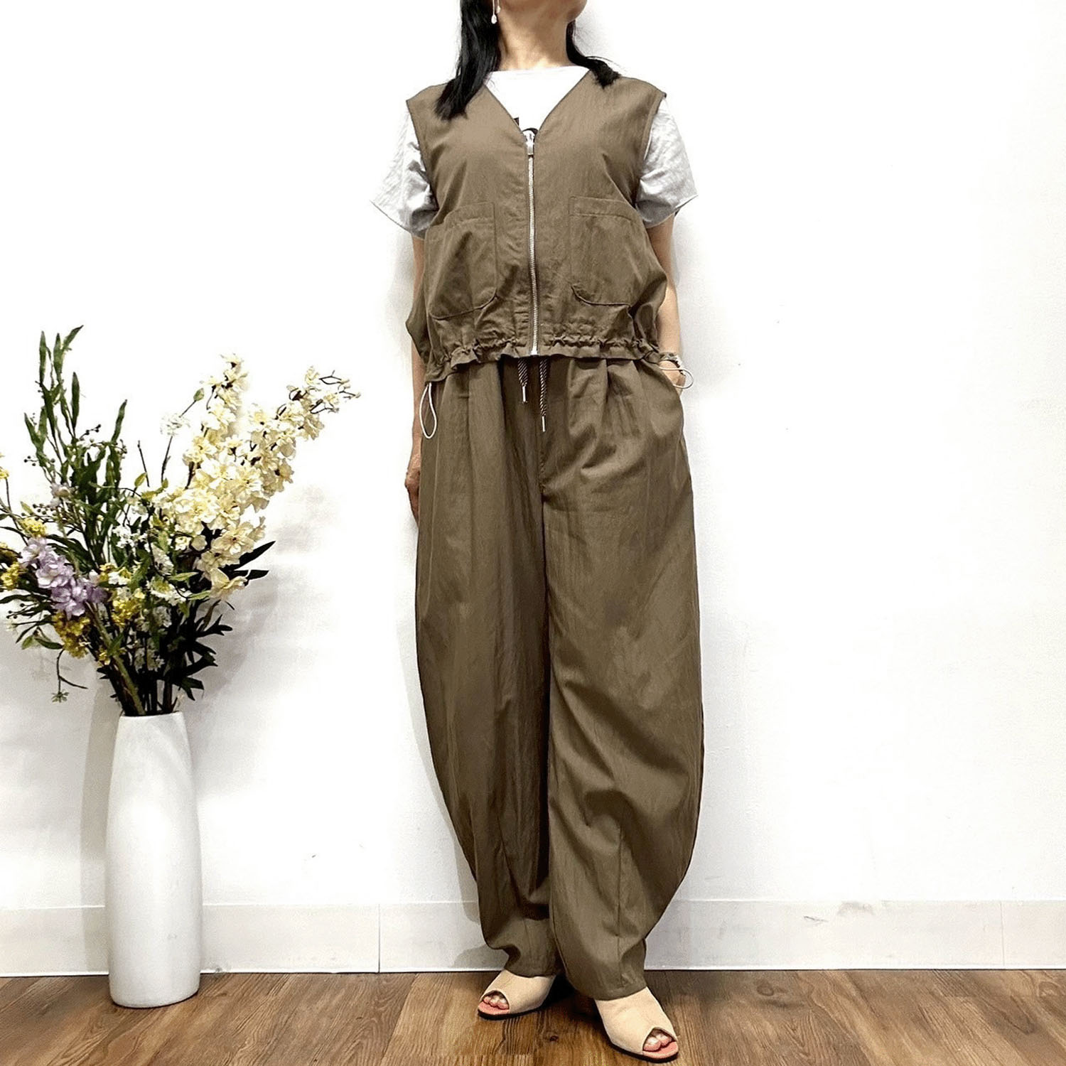 MONiLE ジップベスト - 画像7