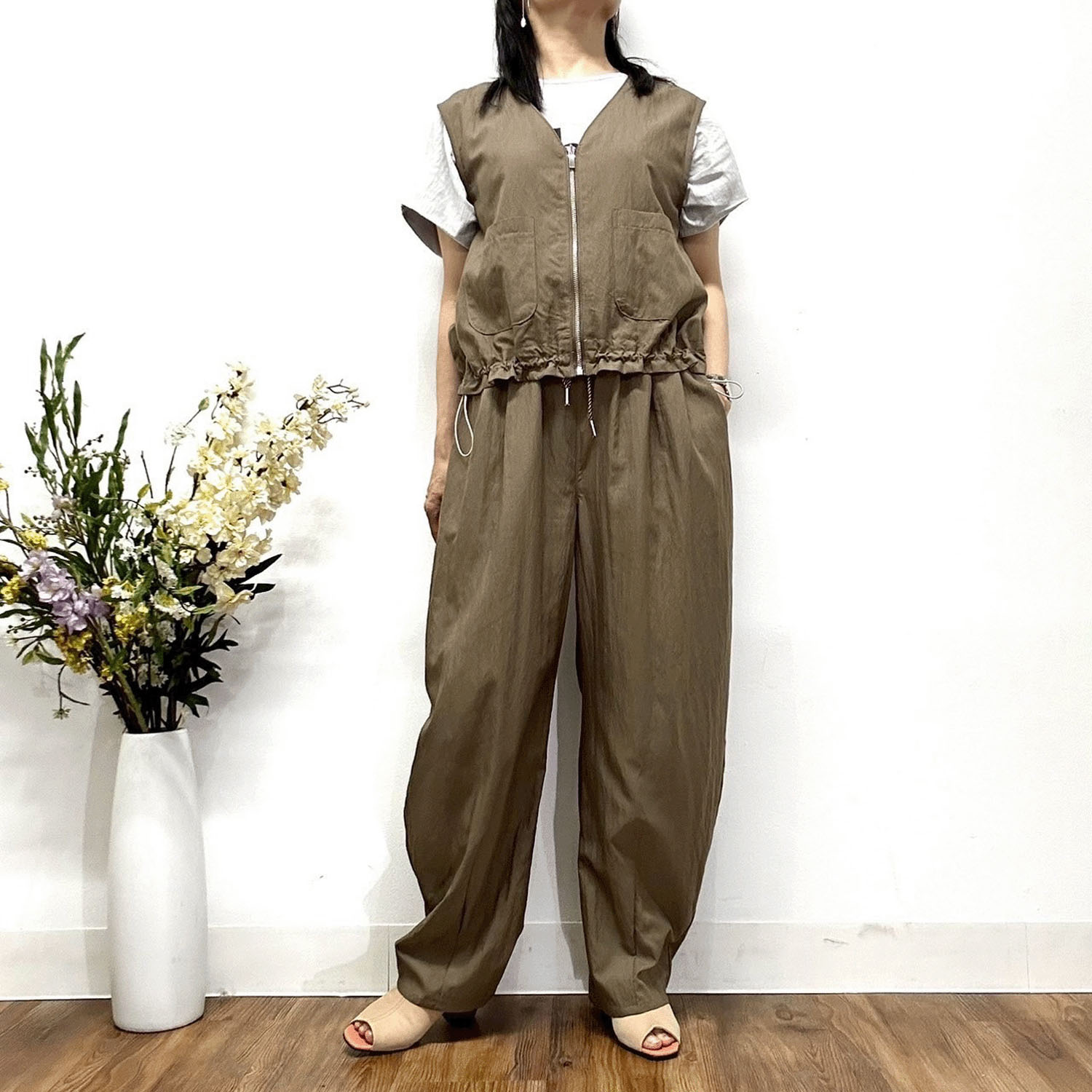 MONiLE ジップベスト - 画像8