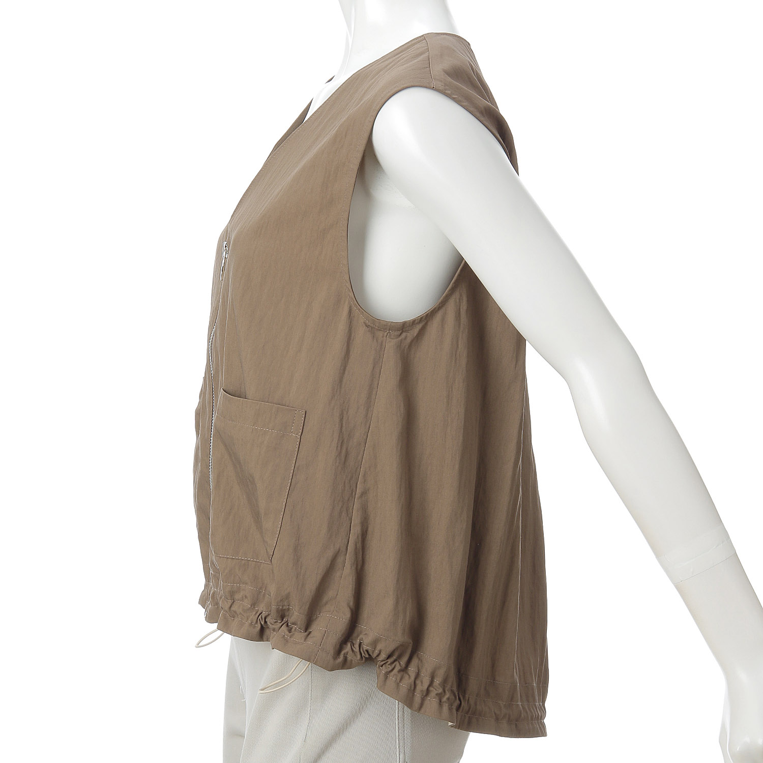 MONiLE ジップベスト - 画像10