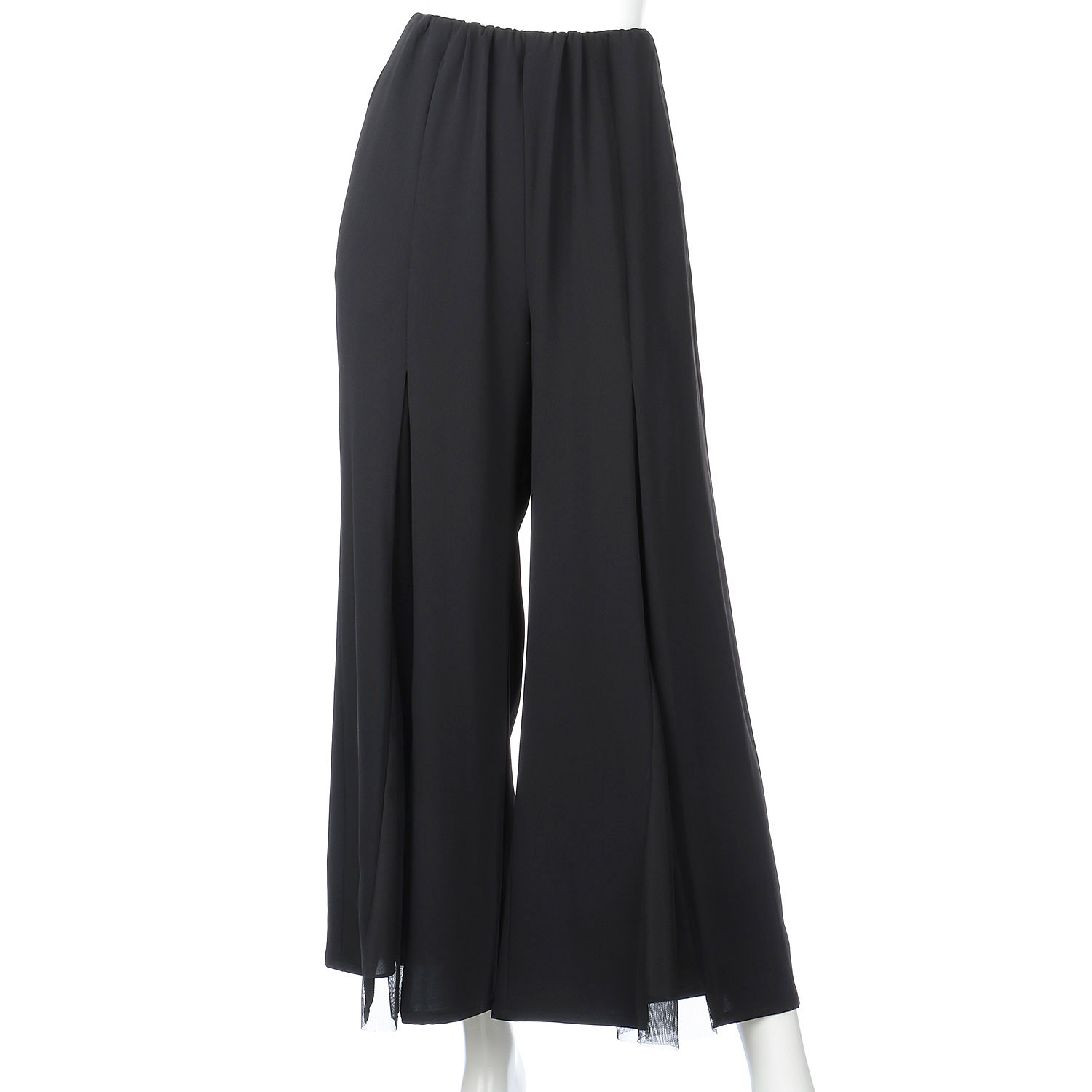 MONiLE ポリポンチ＆チュールタックパンツ - 画像6