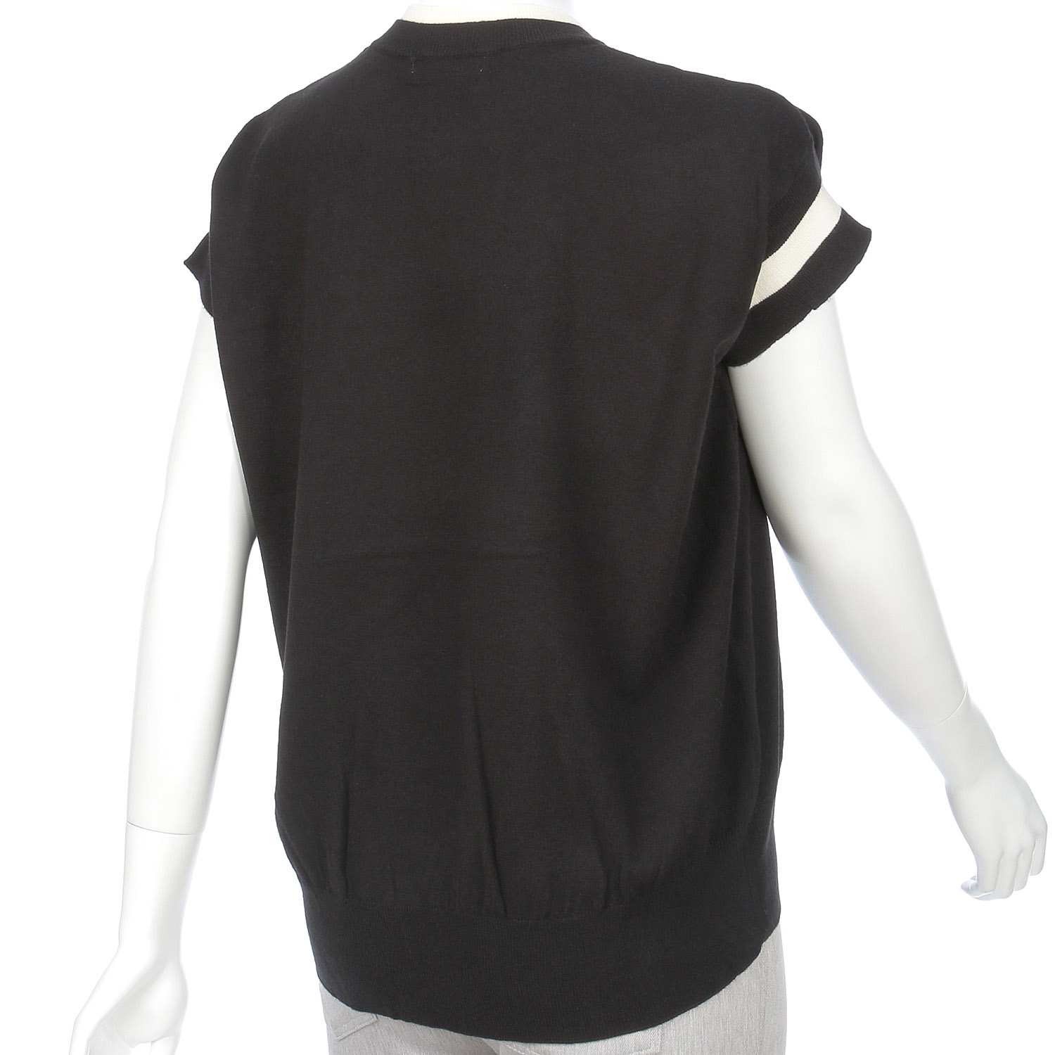 【Insta Live】MONiLE ロゴジャカード半袖ニット - 画像8