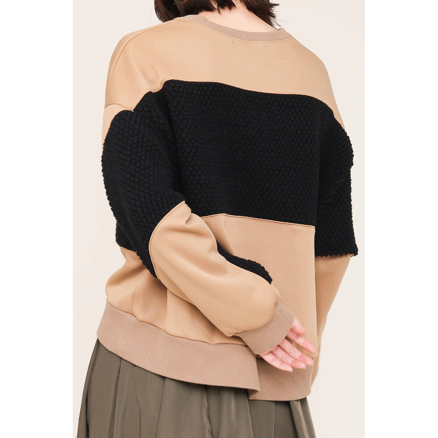 trois サーキュラニット×ポップコーンプルオーバー - 画像9