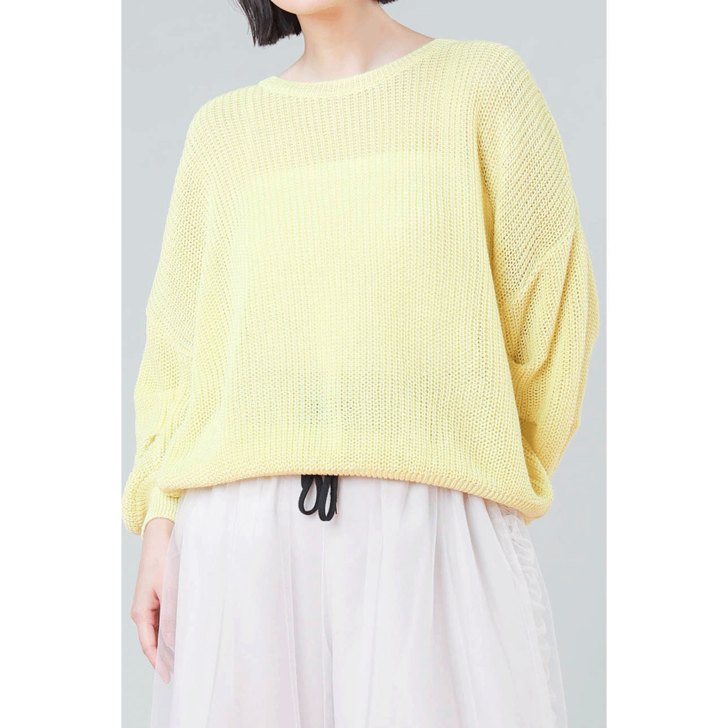 【Insta Live】trois 2WAYクルーネックプルオーバー