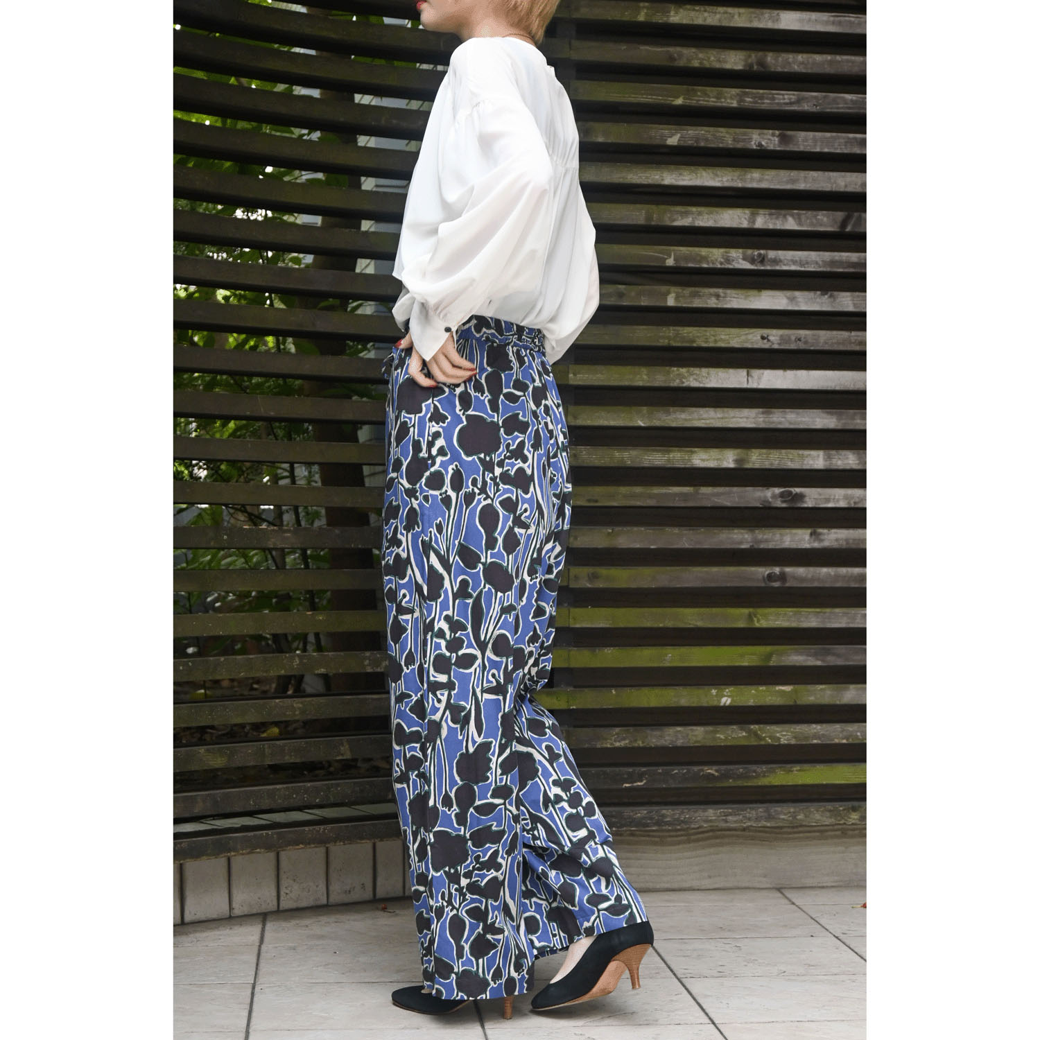 【Insta Live】trois フラワープリントパンツ - 画像12