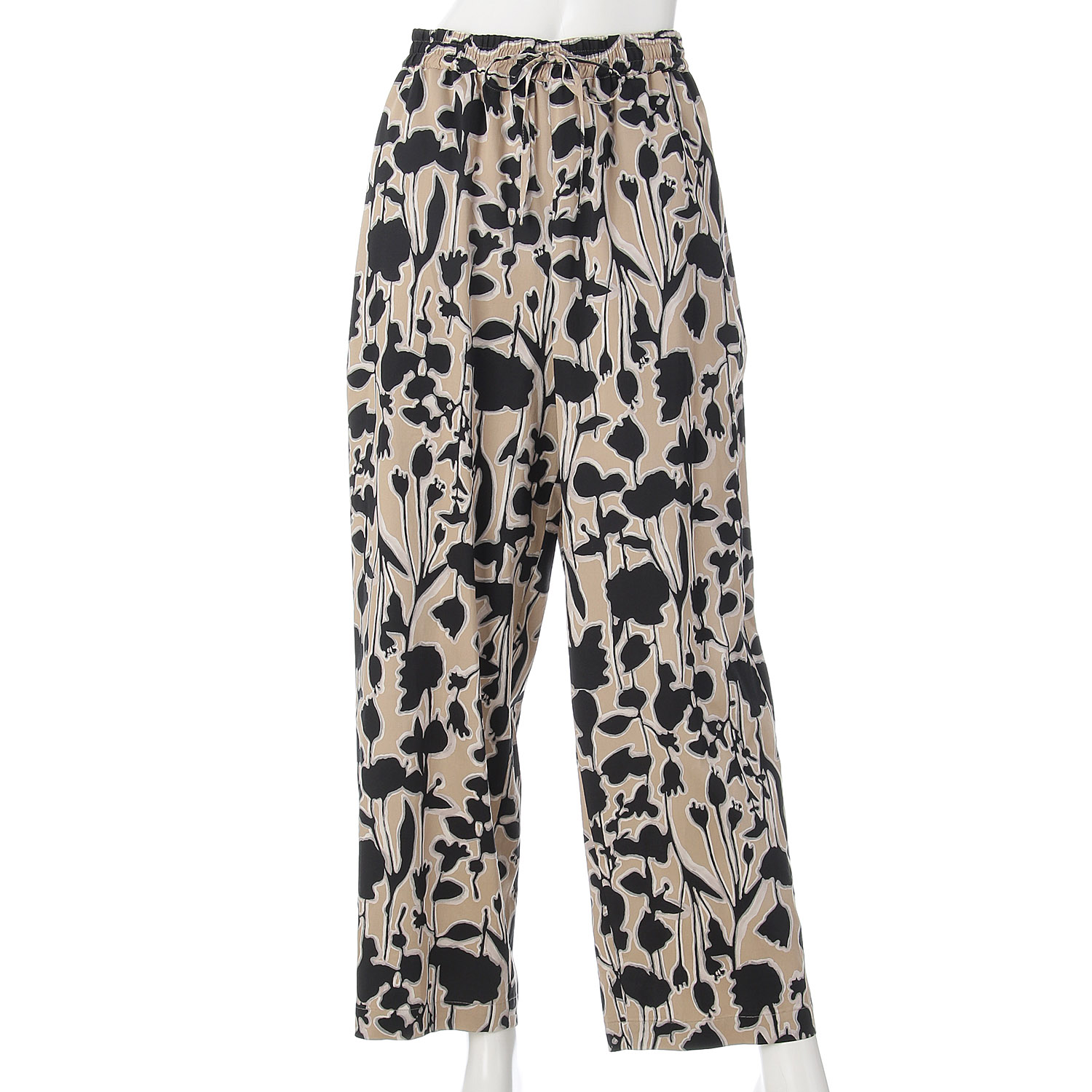 【Insta Live】trois フラワープリントパンツ - 画像6