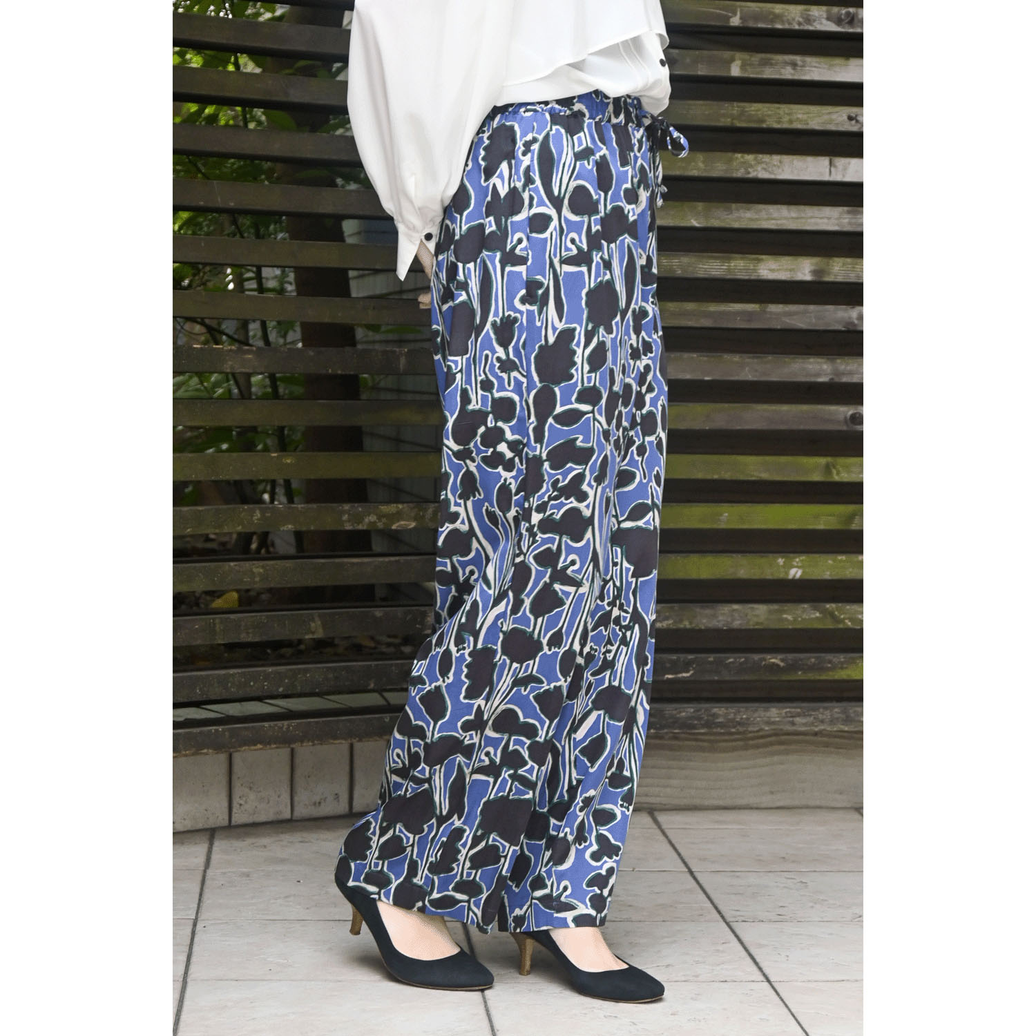 【Insta Live】trois フラワープリントパンツ - 画像8