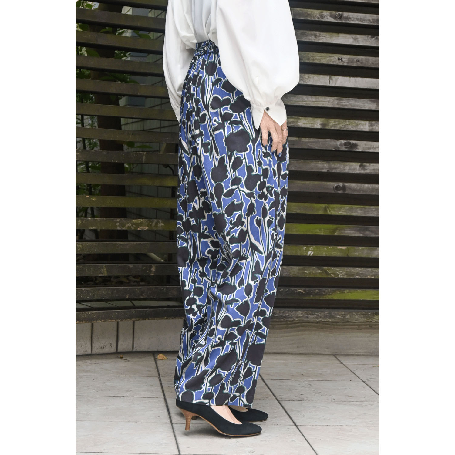 【Insta Live】trois フラワープリントパンツ - 画像9