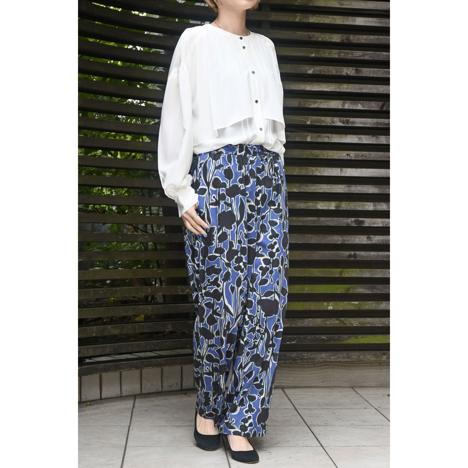 【Insta Live】trois フラワープリントパンツ - 画像10