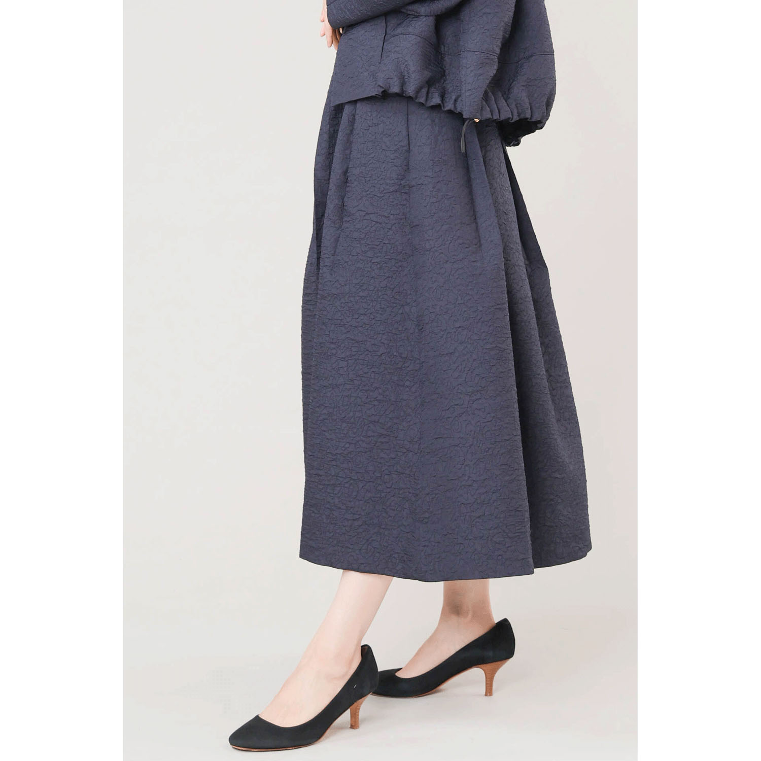 trois ふくれジャカードボリュームスカート - 画像18