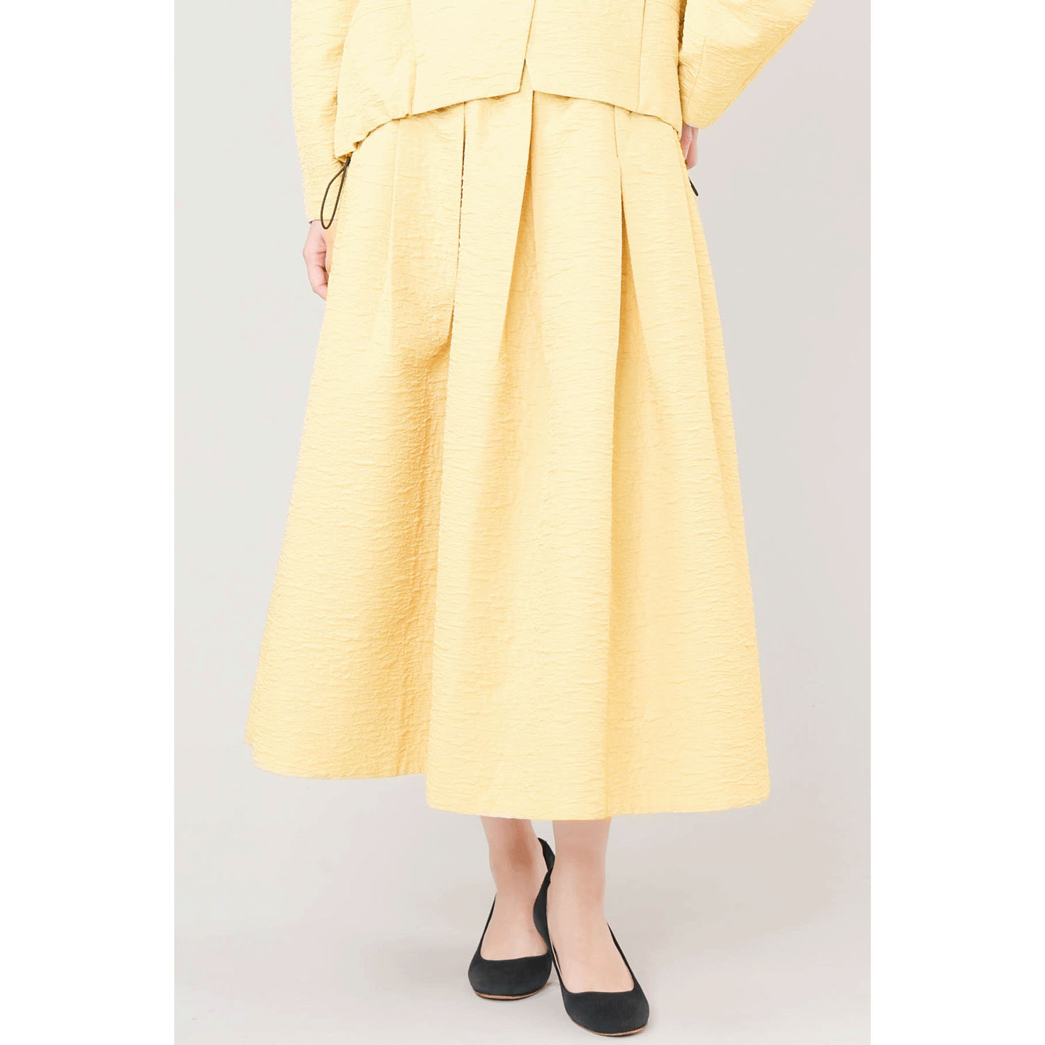 trois ふくれジャカードボリュームスカート - 画像9