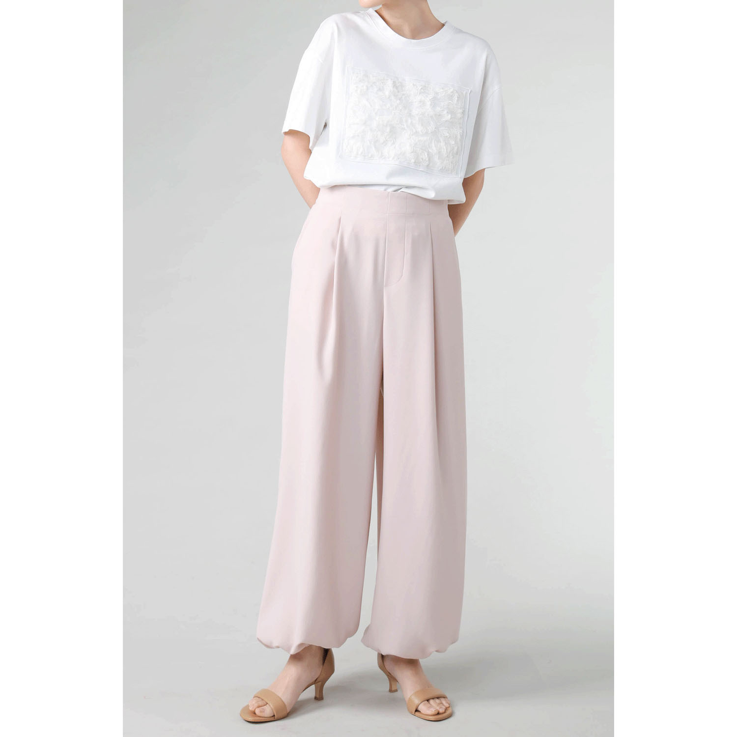 trois ジョーゼットパンツ - 画像8