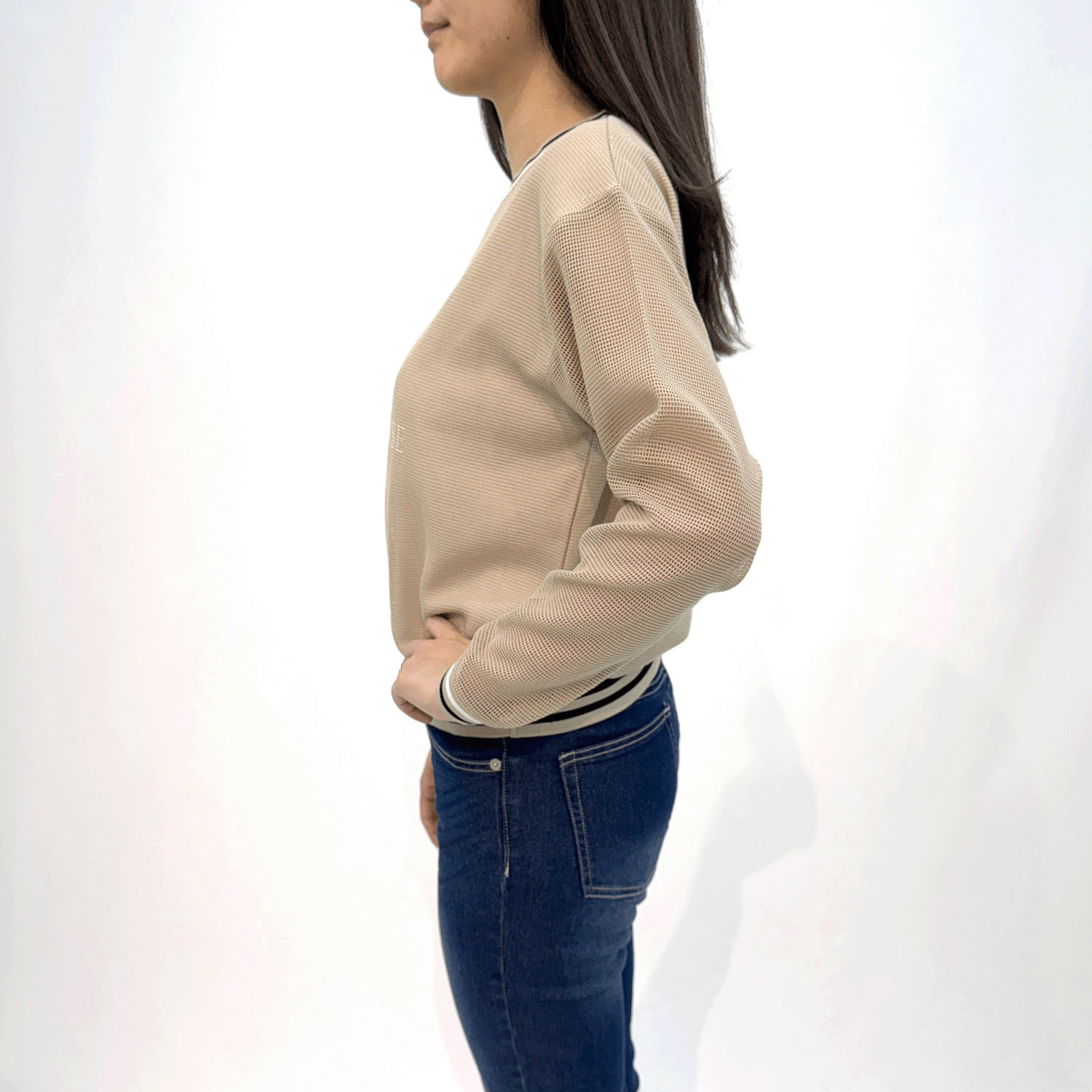 メッシュプリントプルオーバー - 画像2