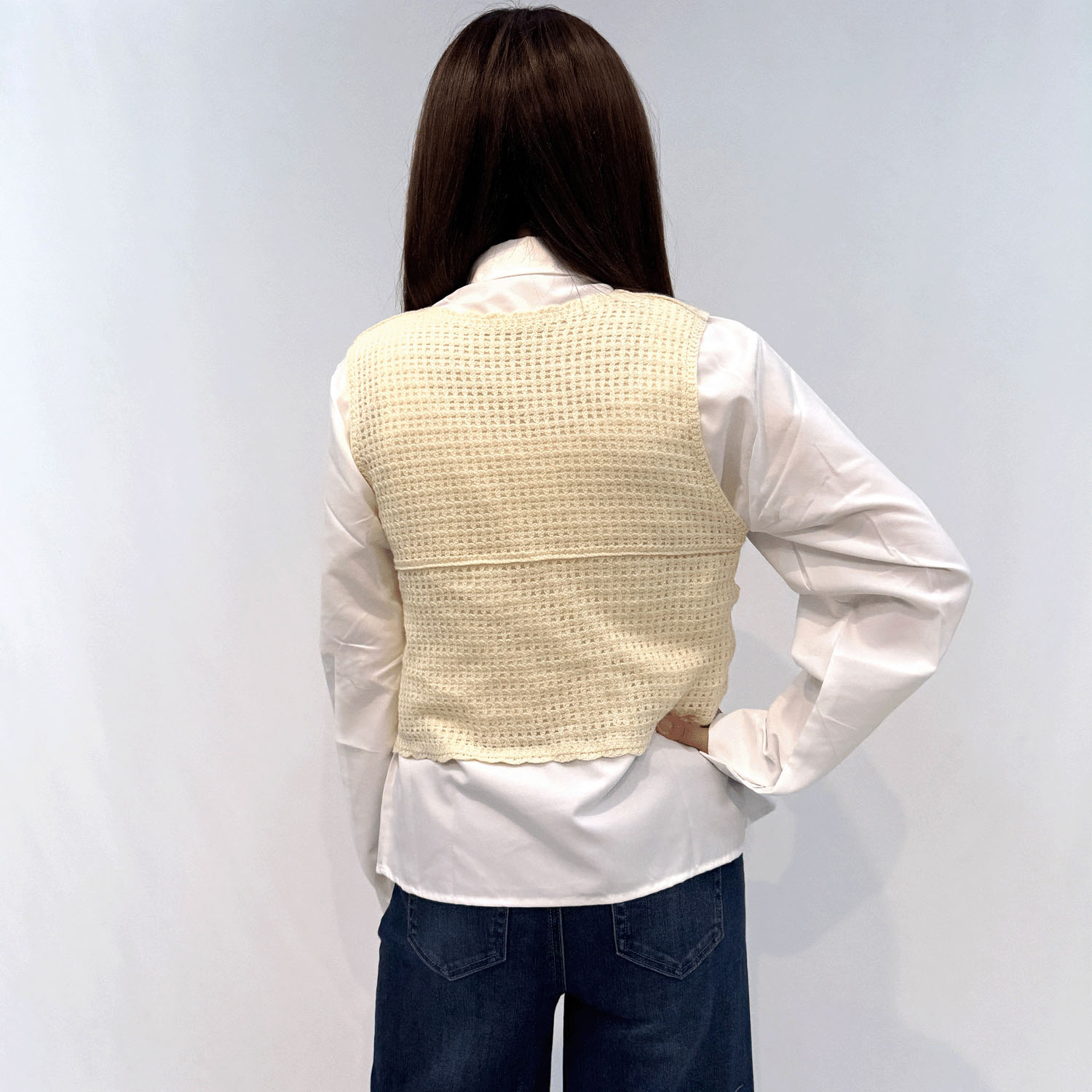 レースアンサンブルブラウス - 画像2